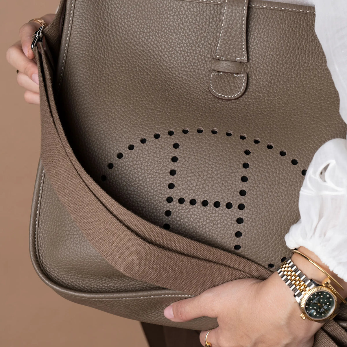 Hermès Evelyne 33 III — Close-up Detail