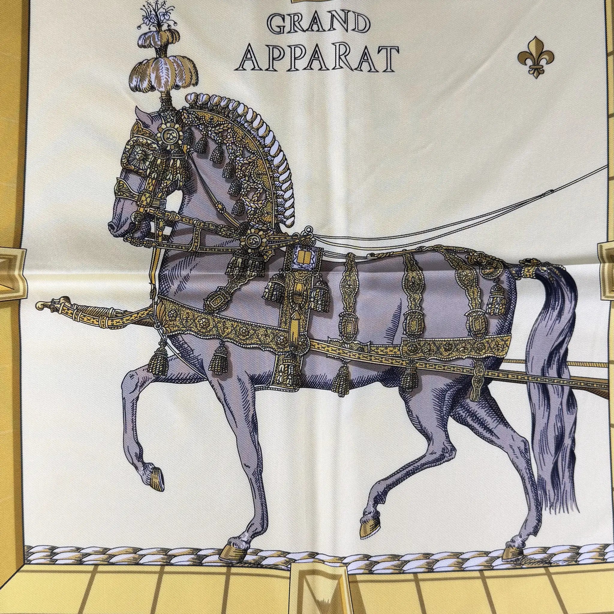 Hermès Grand Apparat Silk Scarf