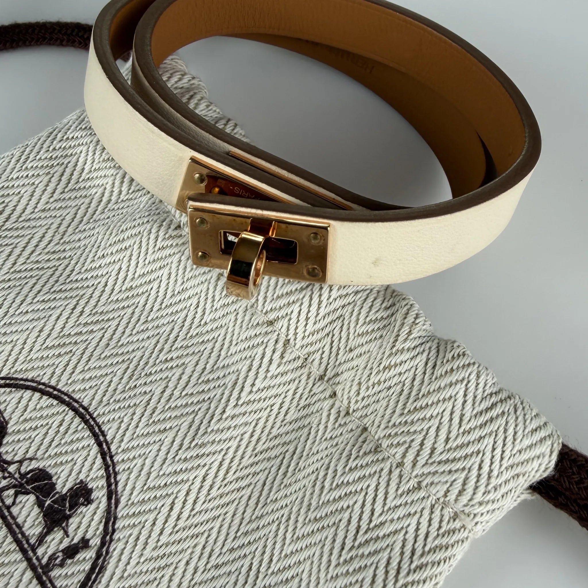 Hermès Mini Kelly Double Tour Bracelet
