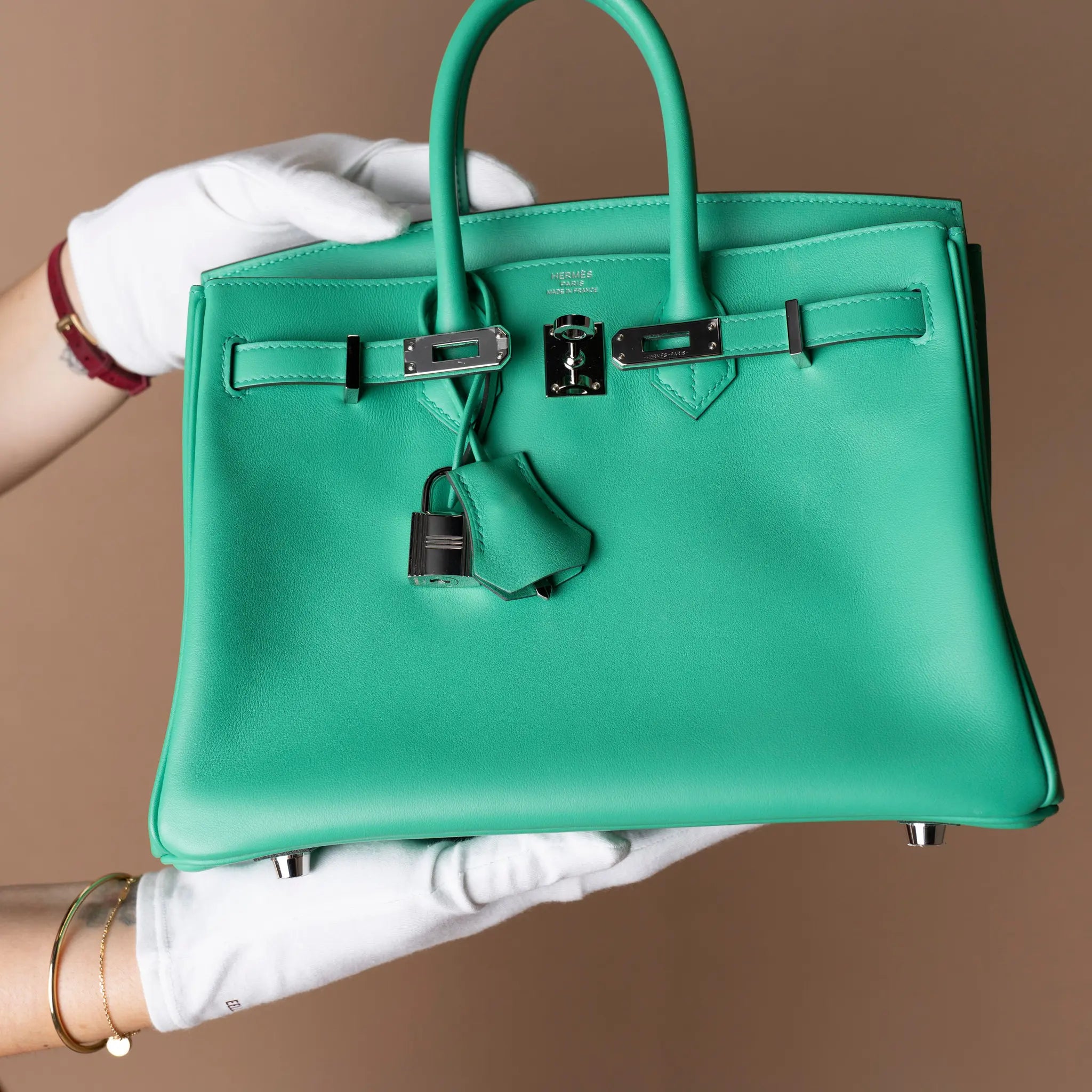 Hermès Swift Birkin Retourne — Front View
