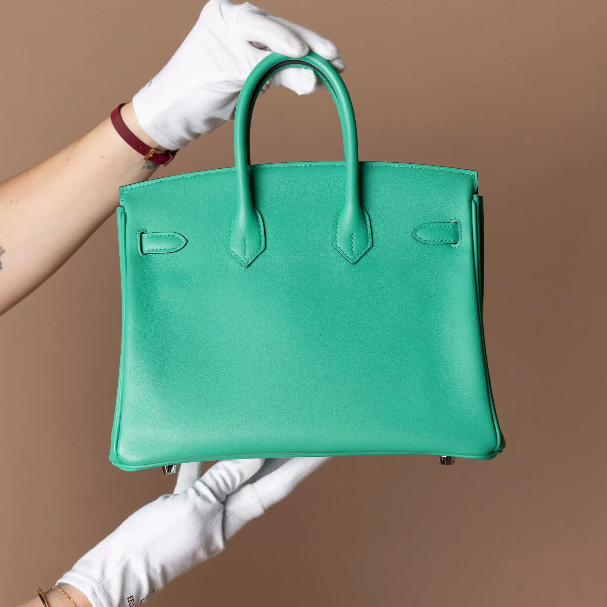 Hermès Swift Birkin Retourne — Detail View