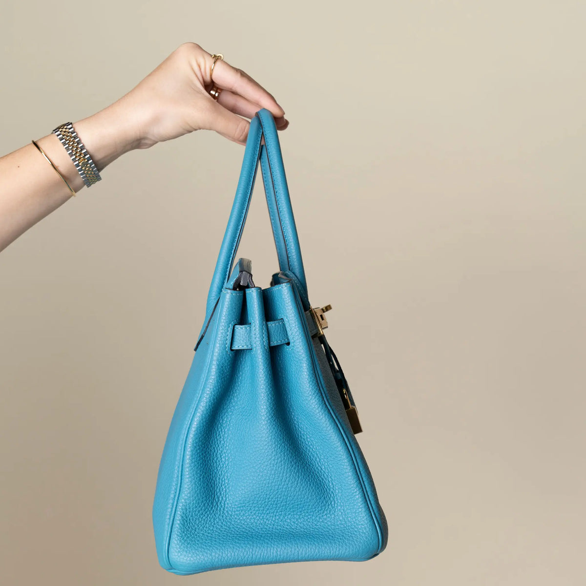 Hermès Togo Birkin Retourne — Front View