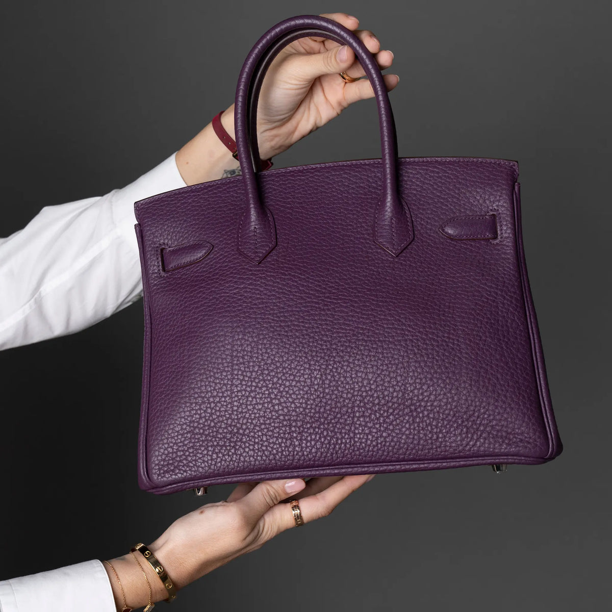 Hermès Togo Birkin Retourne 30 — Front View