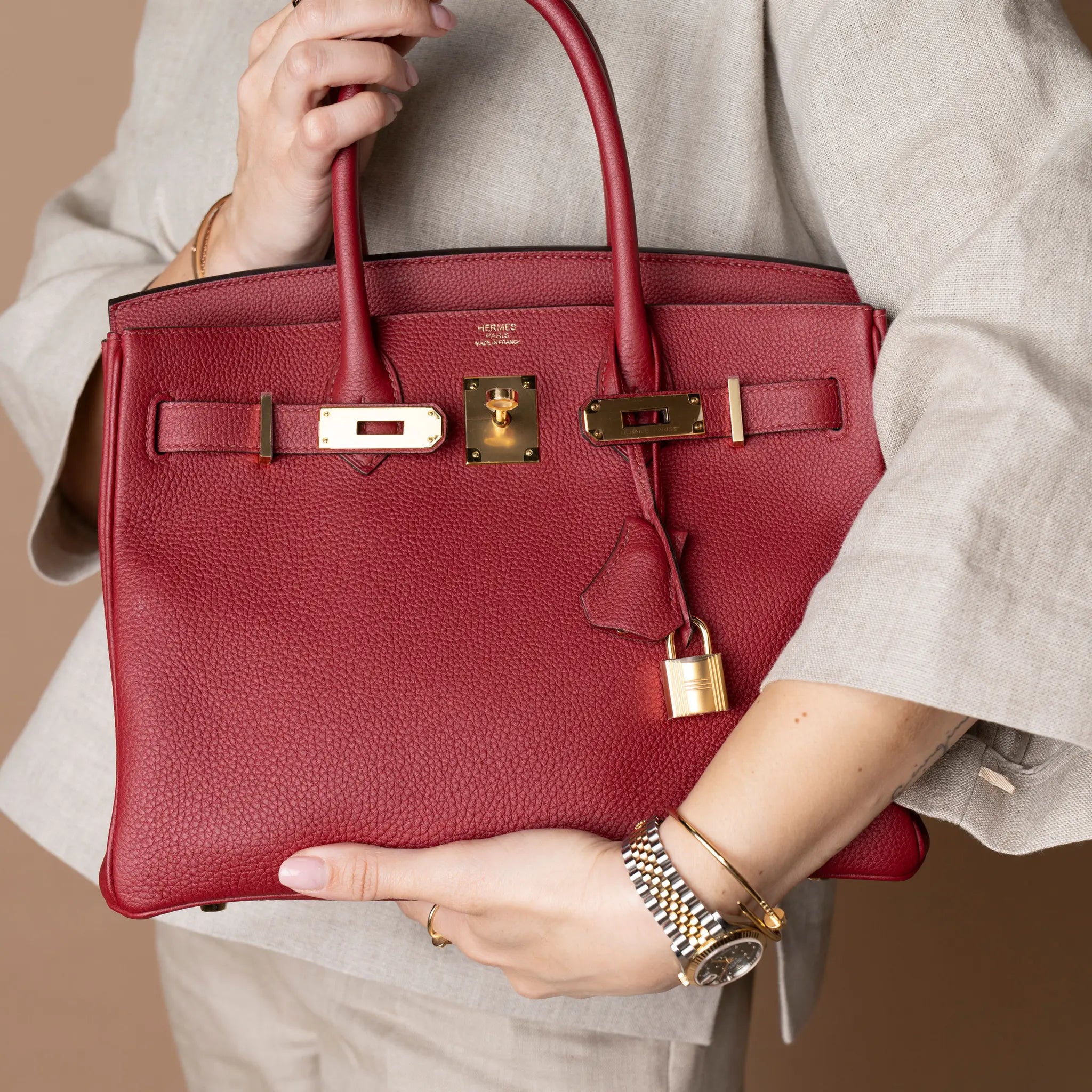 Hermès Togo Birkin Retourne 30 — Additional View