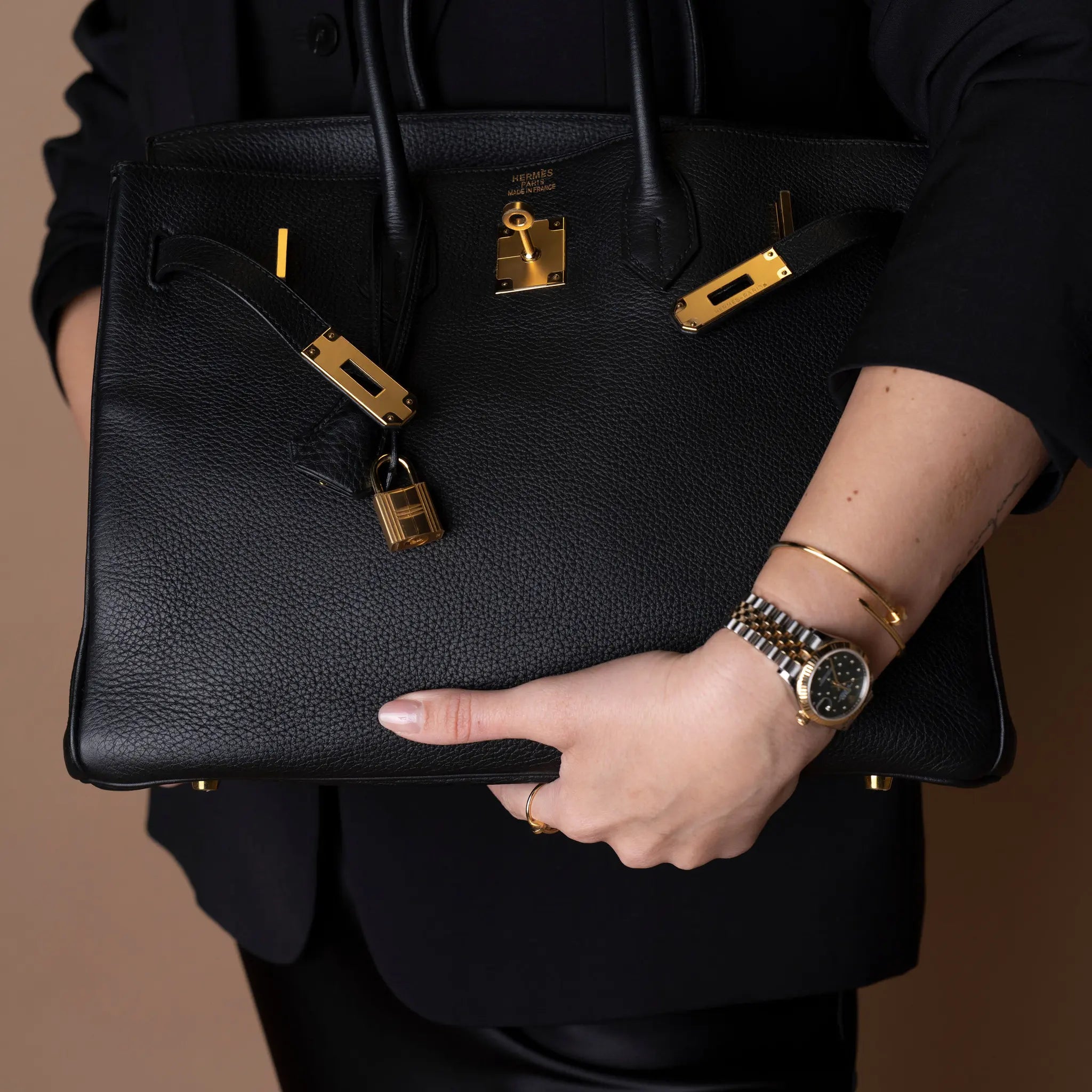 Hermès Togo Birkin Retourne 35