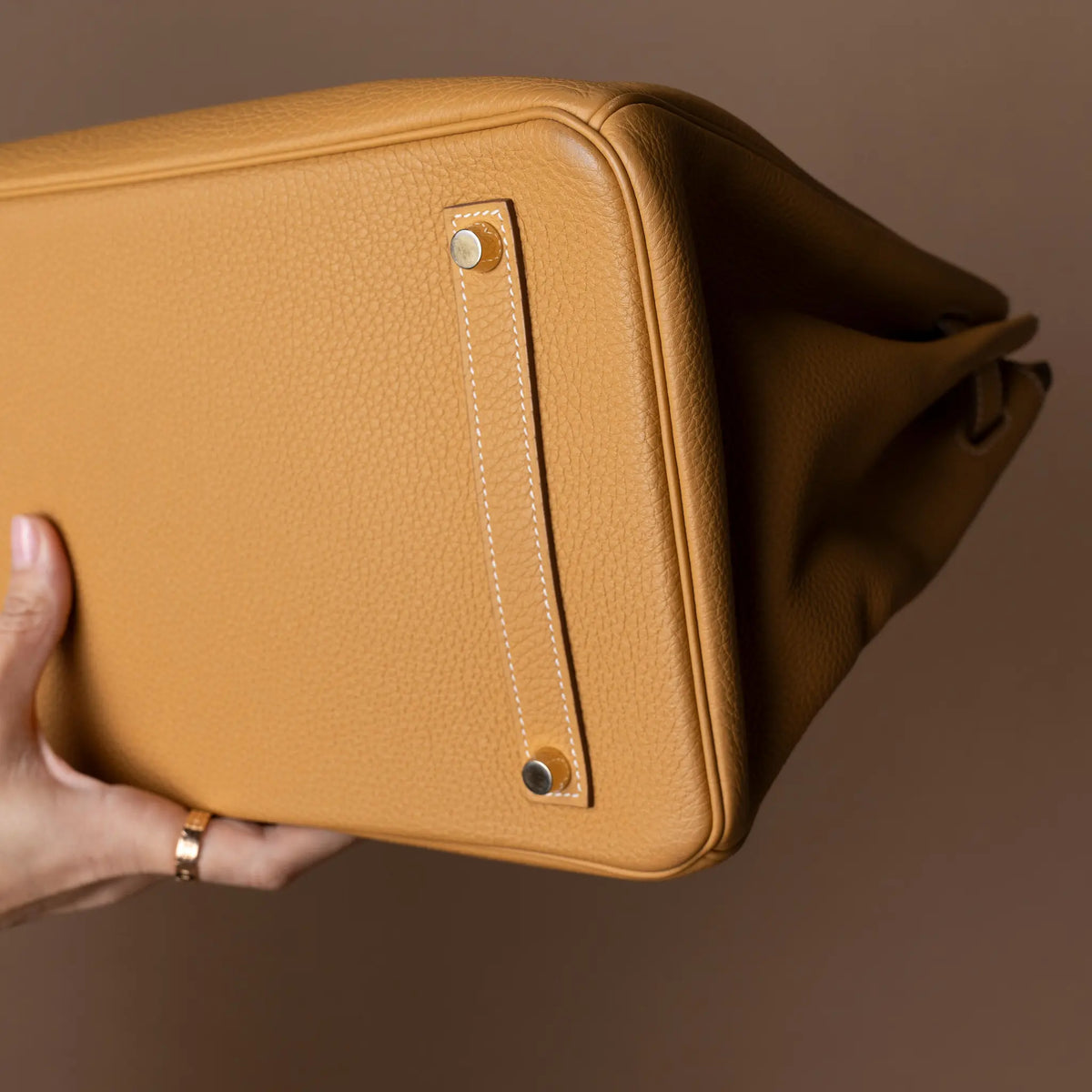Hermès Togo Birkin Retourne 35 — Detail View