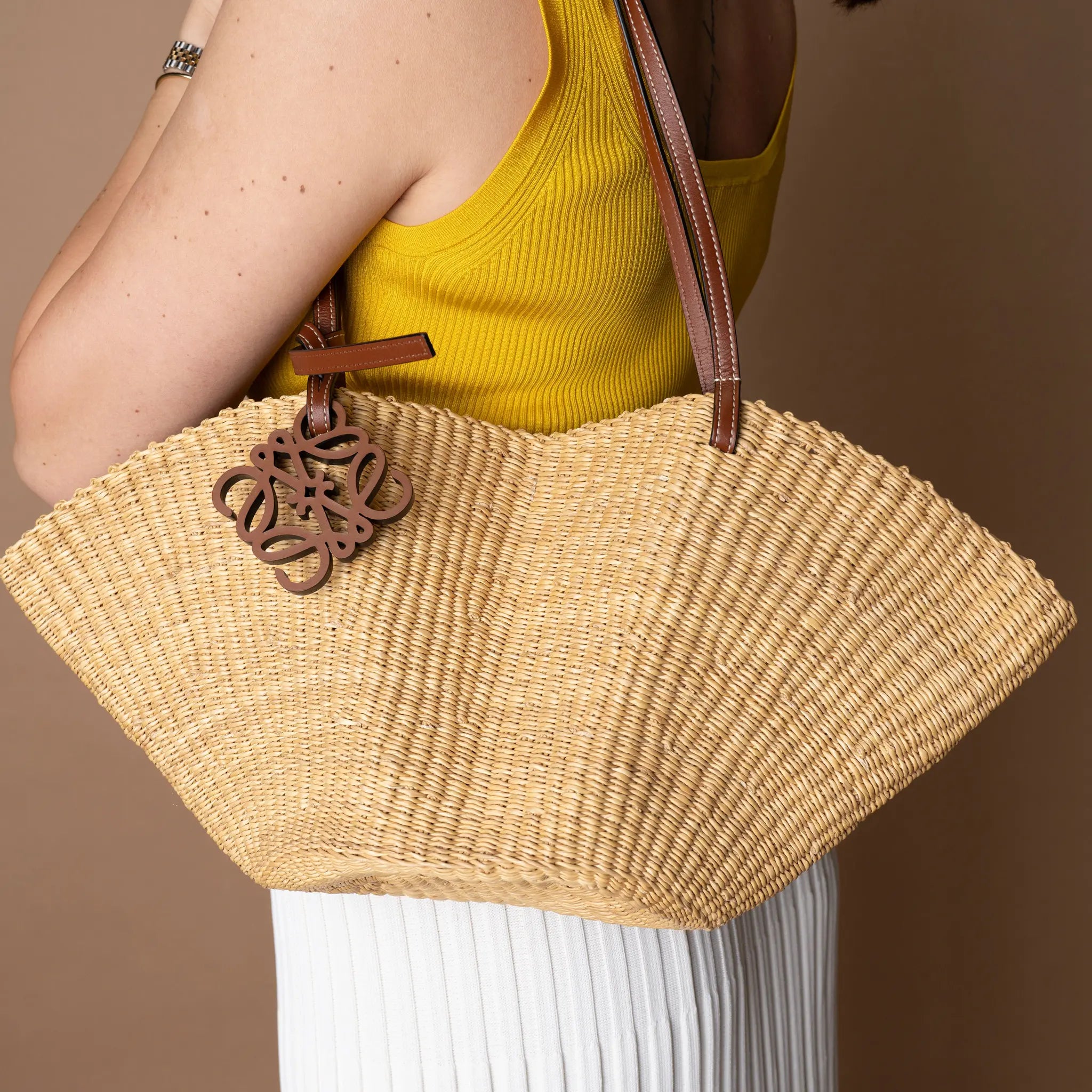 Loewe Shell Basket — Back View