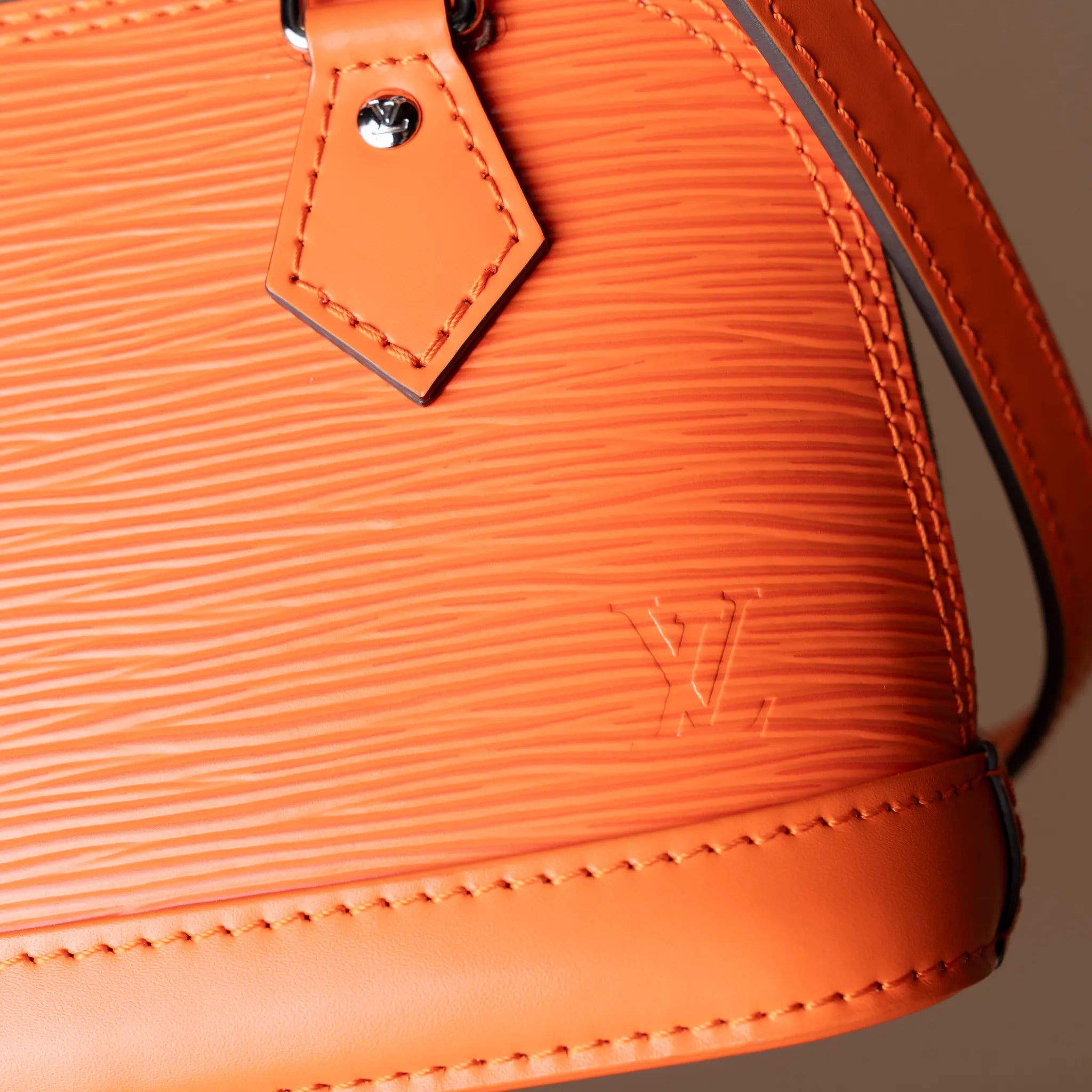Louis Vuitton Alma Nano Epi Leather — Side Profile