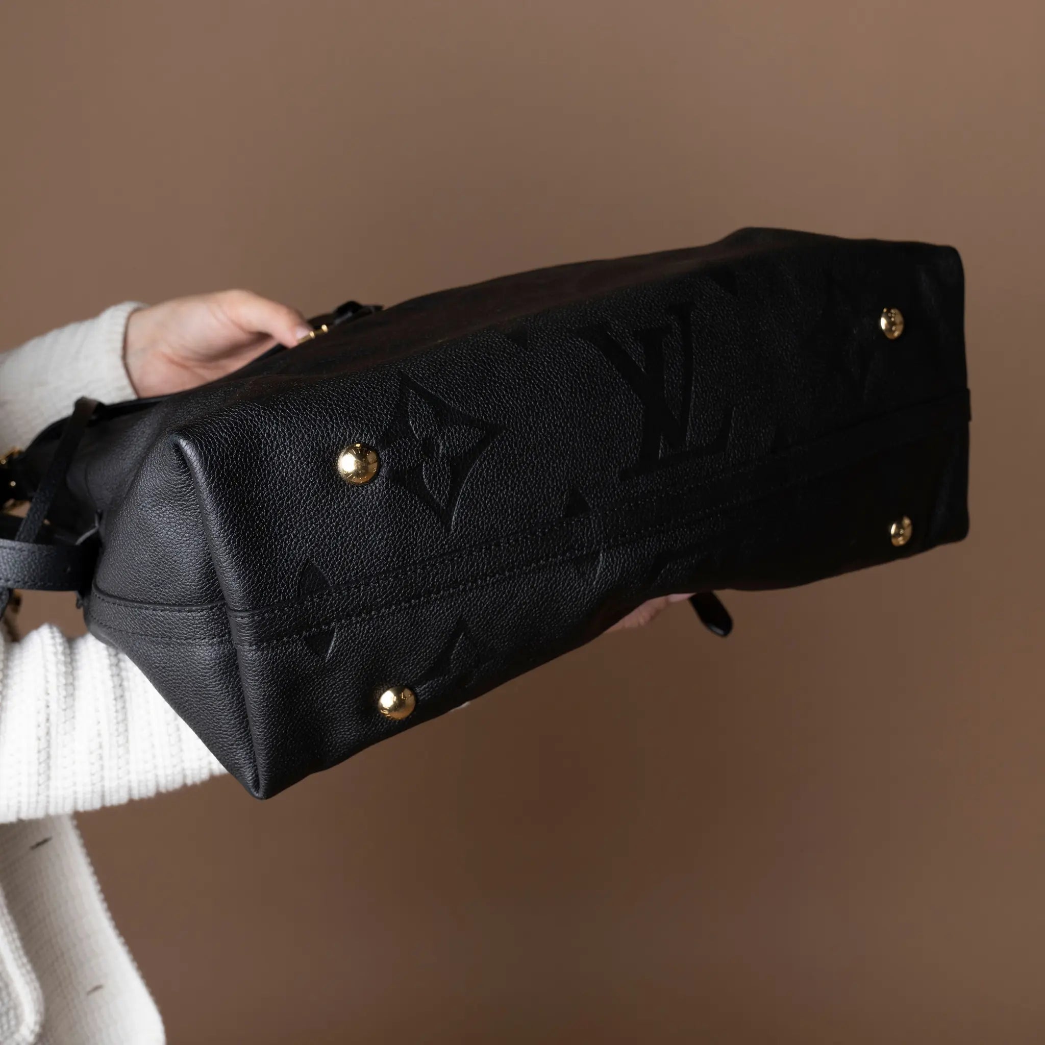 Louis Vuitton Cary All MM — Side Profile