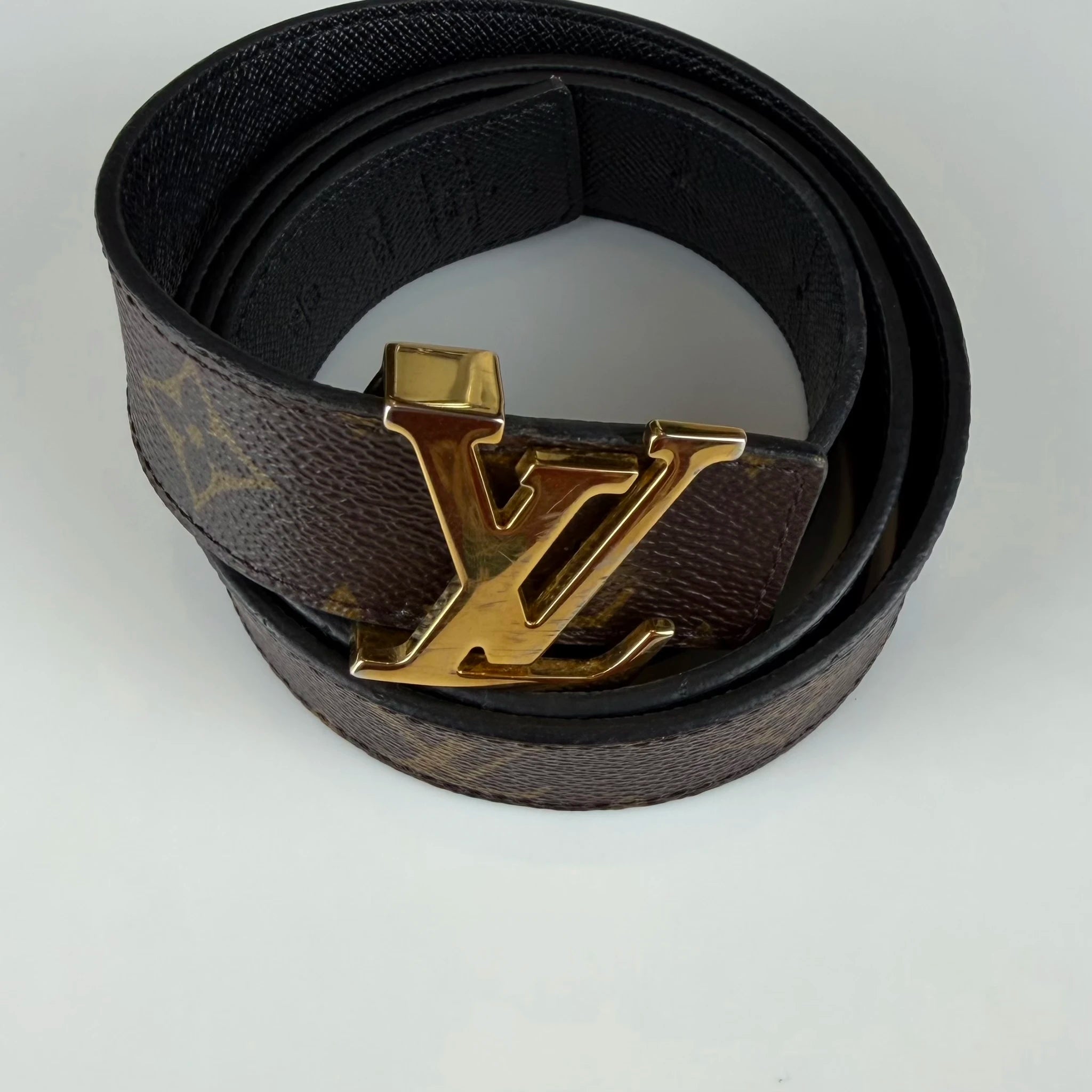 Louis Vuitton Cinto Reversível Monogram LV