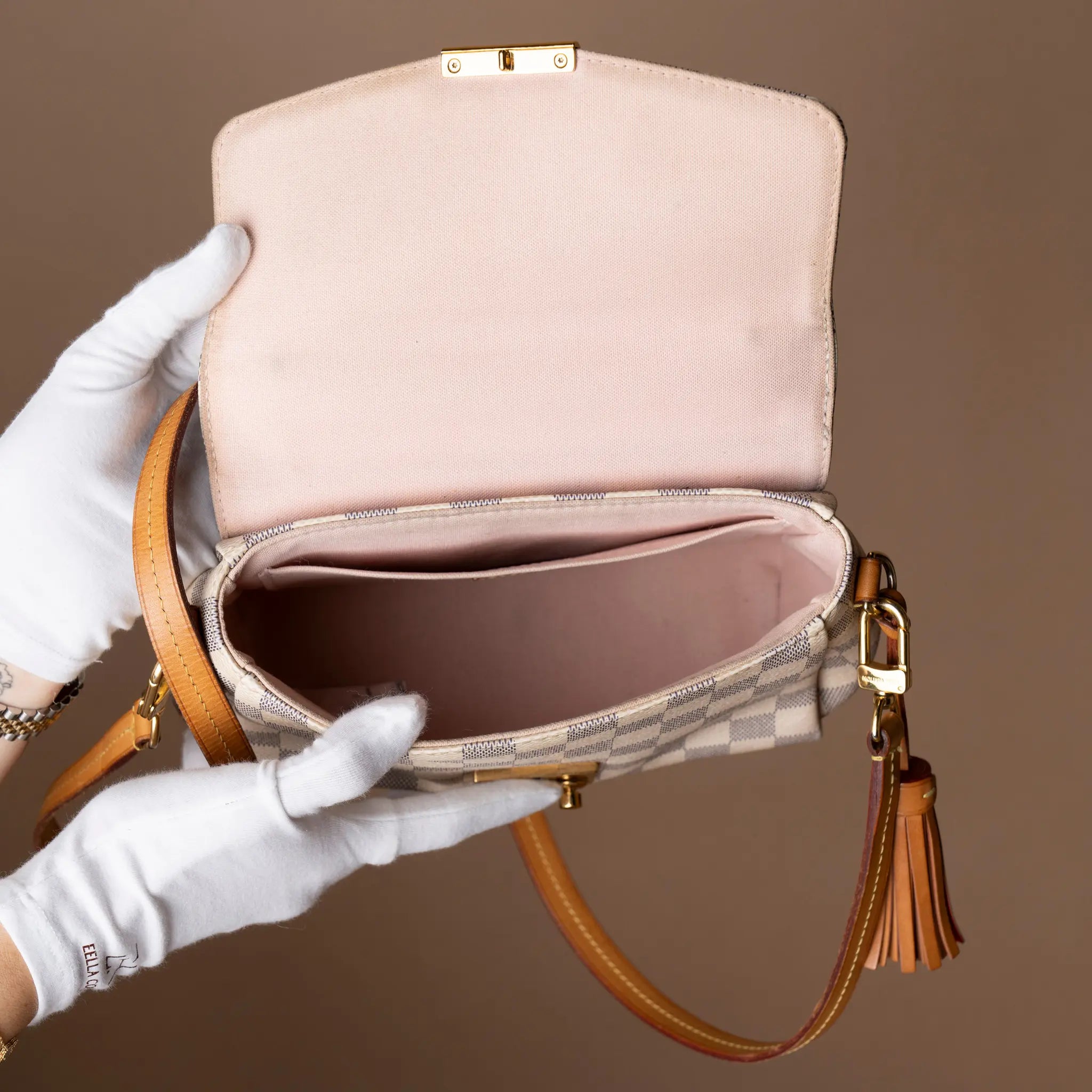 Louis Vuitton Damier Azur Croisette — Front View