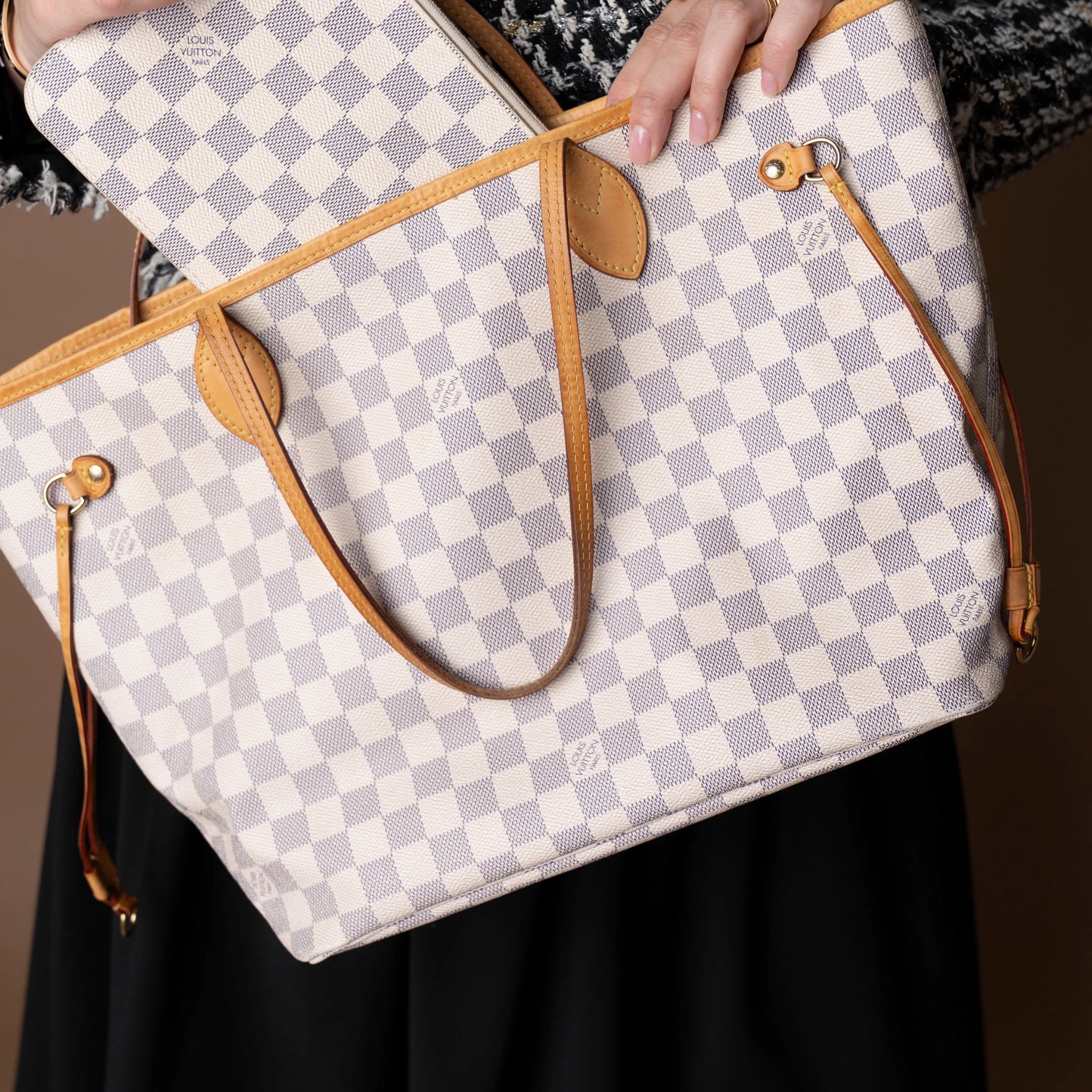 Louis Vuitton Damier Azur Neverfull MM