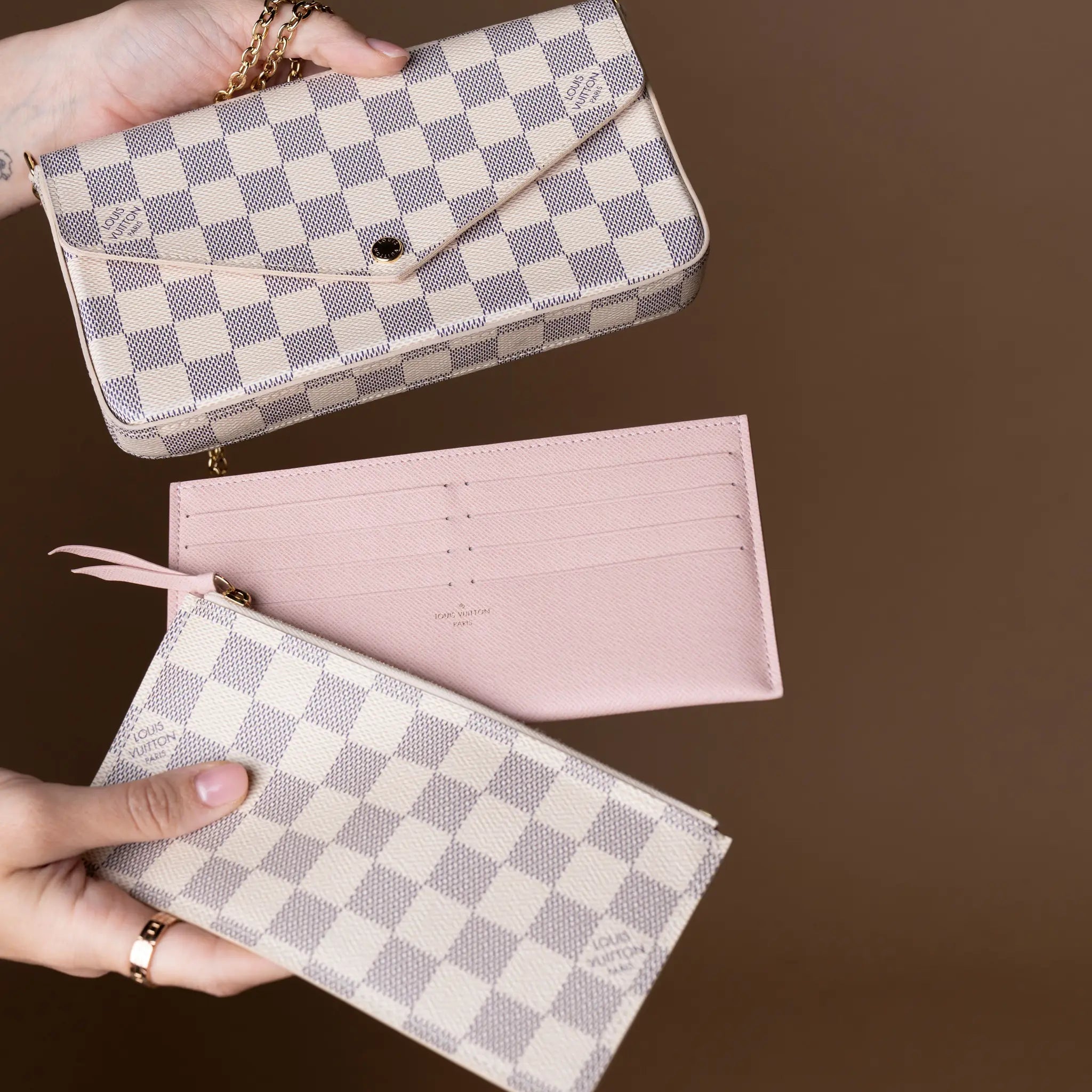 Louis Vuitton Damier Azur Pochette Felicie