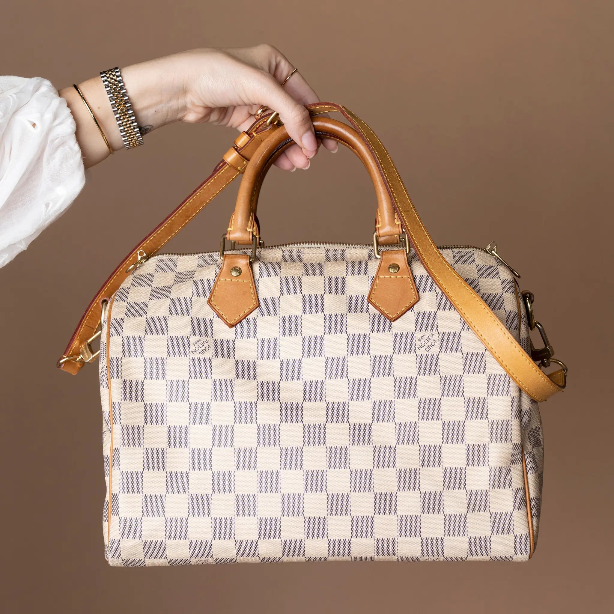 Louis Vuitton Damier Azur Speedy Bandouliere 30