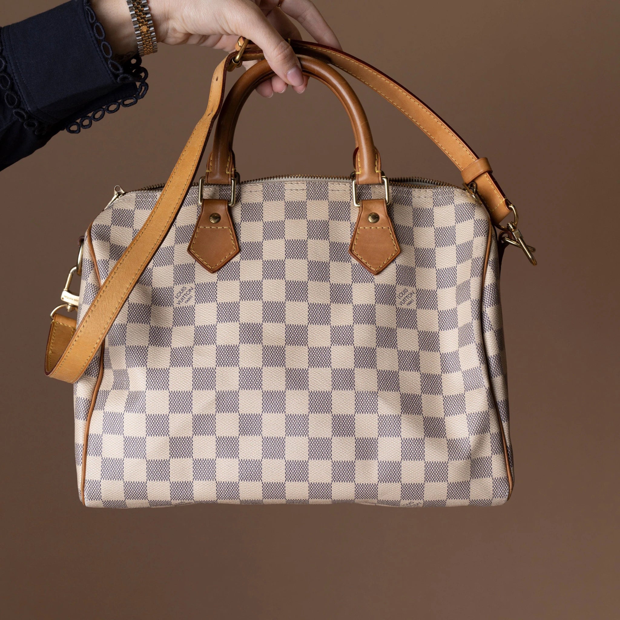 Louis Vuitton Damier Azur Speedy Bandouliere 30