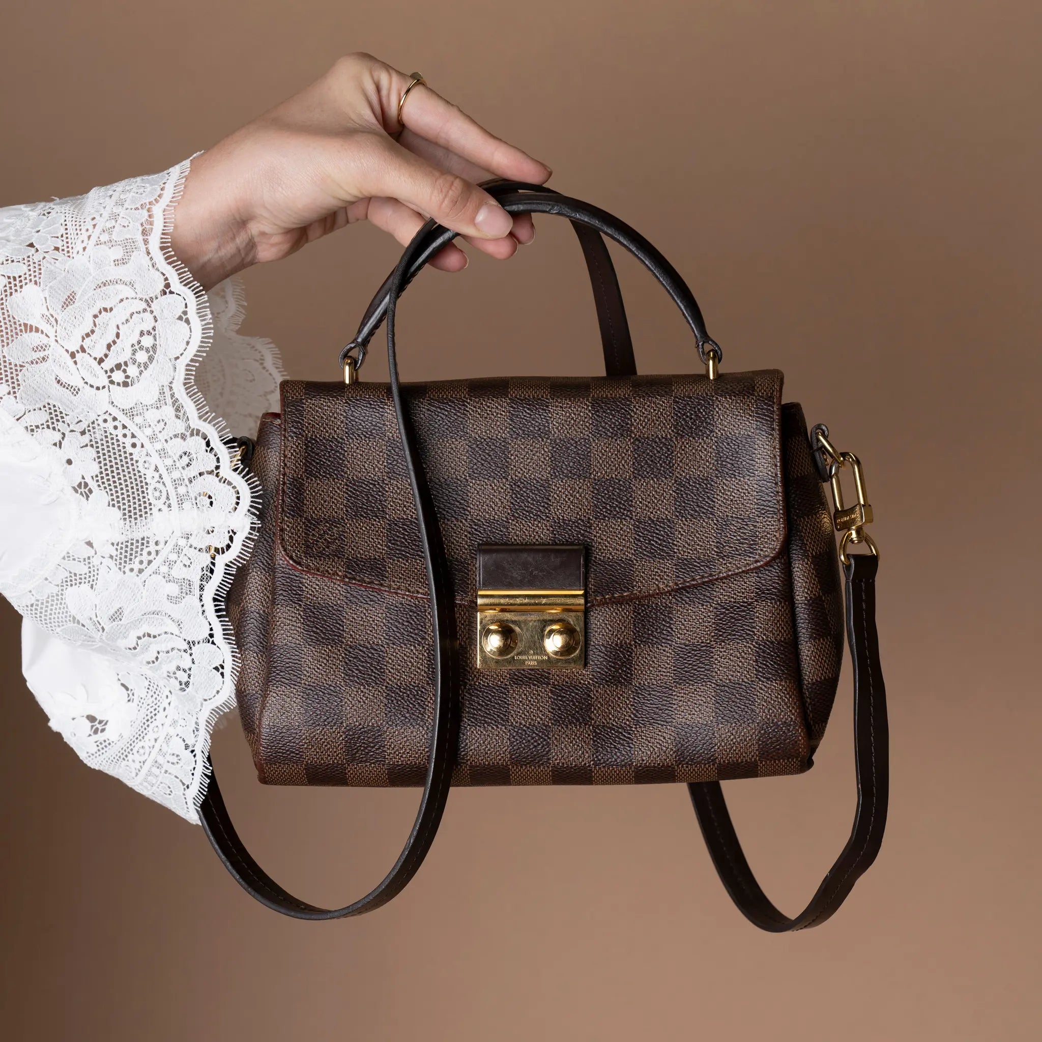 Louis Vuitton Damier Ebene Croisette — Featured Image