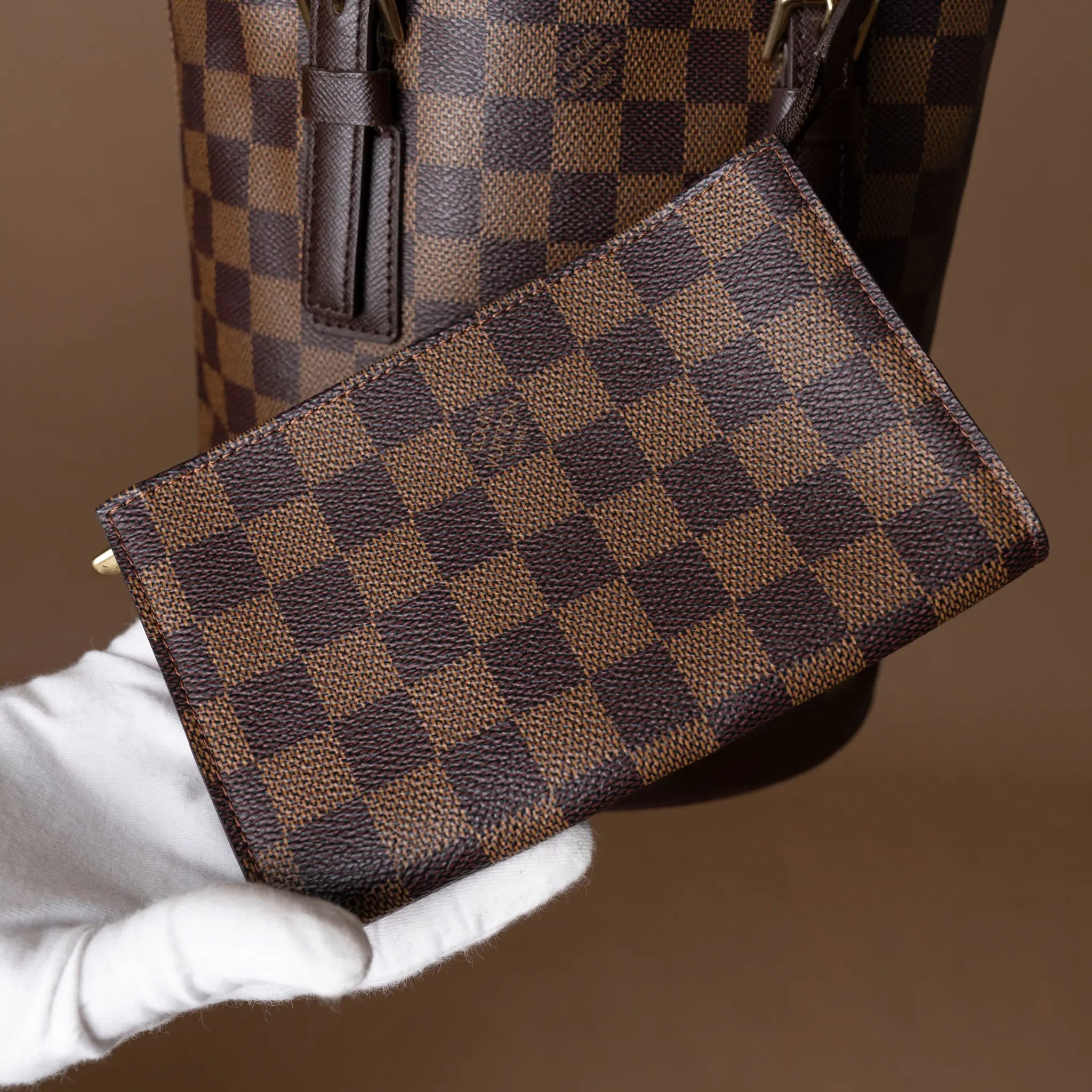 Louis Vuitton Damier Ebene Marais — Back View