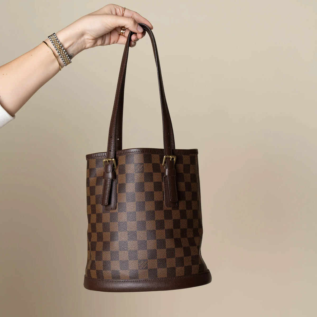 Louis Vuitton Damier Ebene Marais — Front View