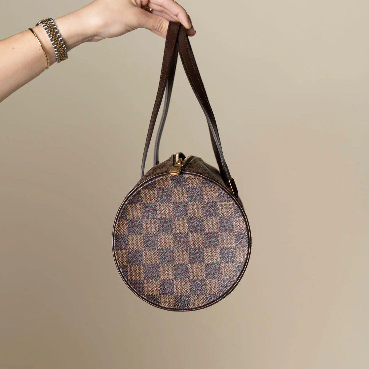 Louis Vuitton Damier Ebene Papillon 30 — Front View