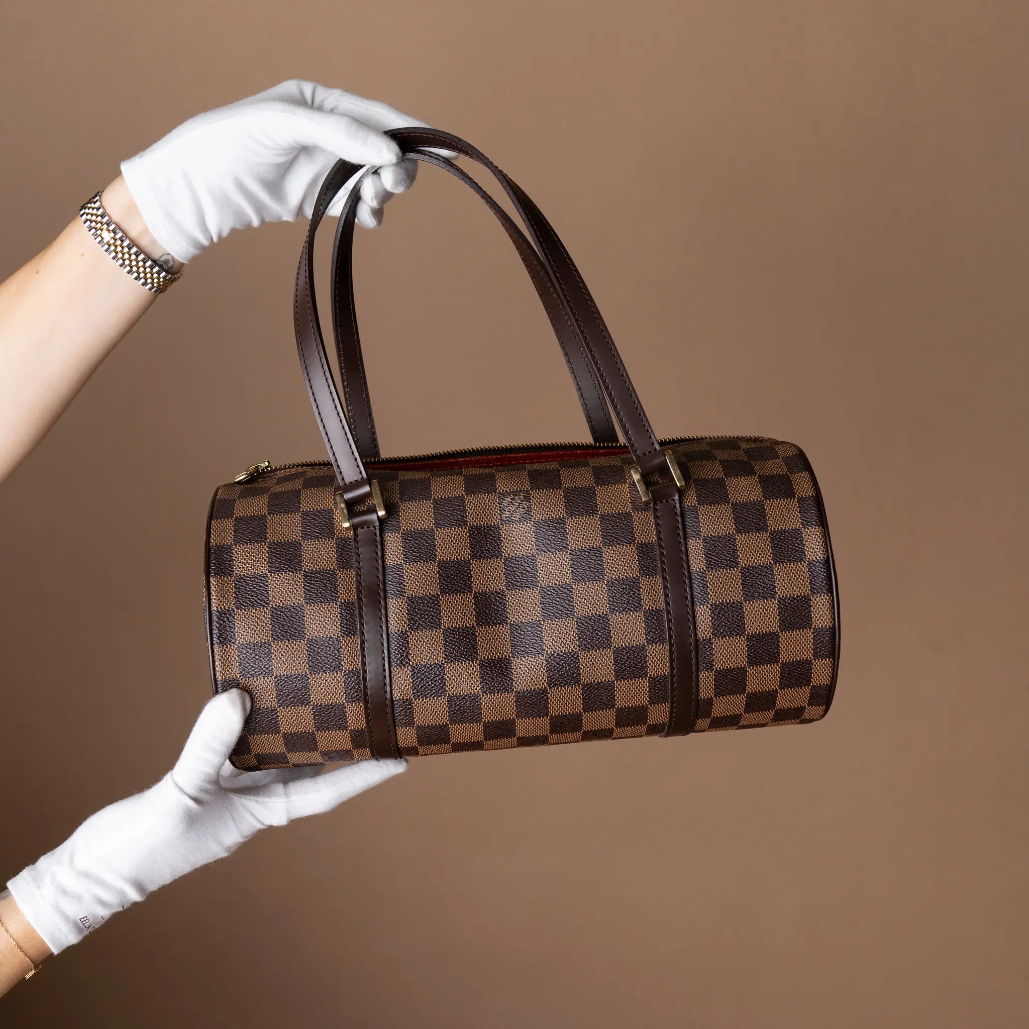 Louis Vuitton Damier Ebene Papillon 30 — Front View
