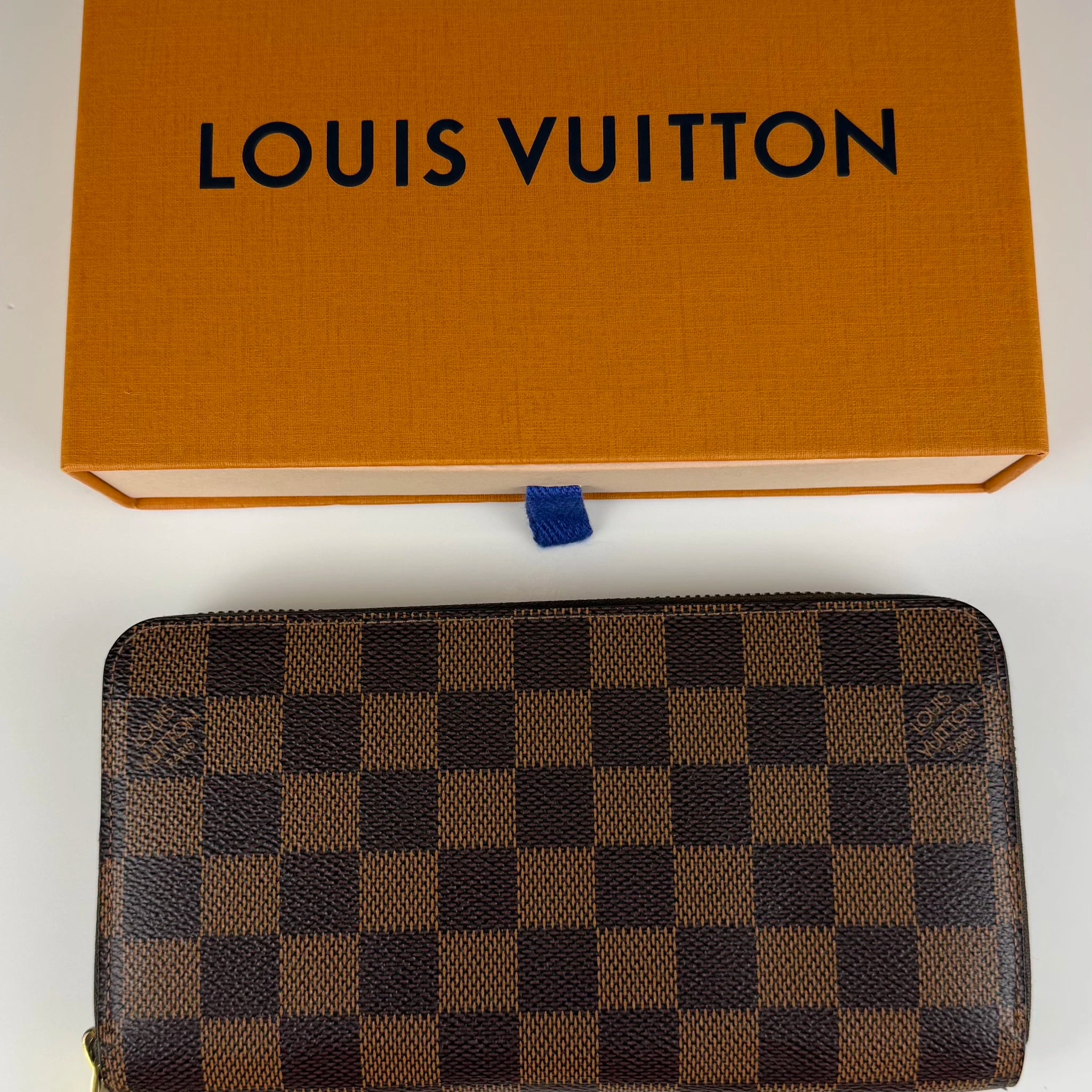 Louis Vuitton Damier Ebene Zippy Wallet