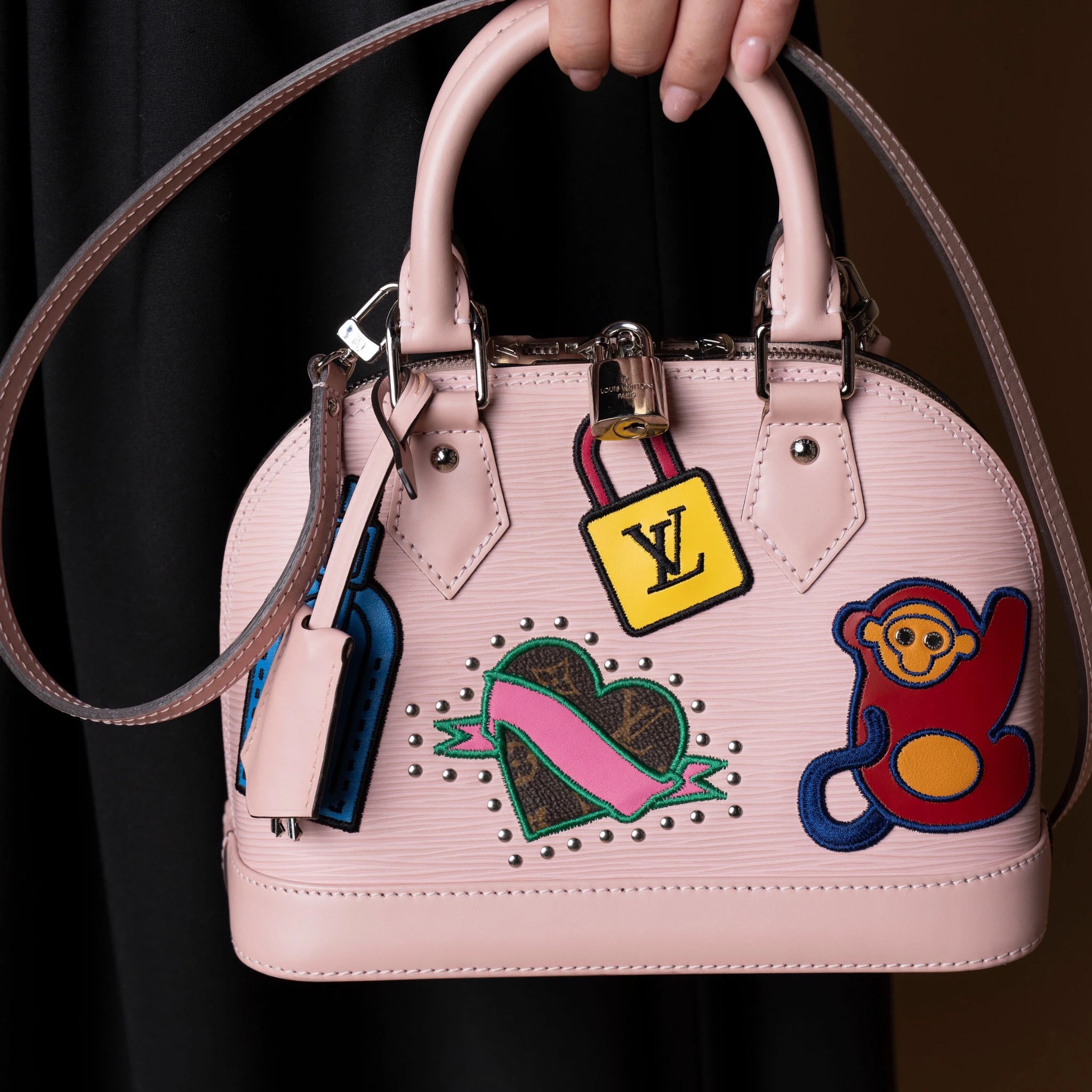 Louis Vuitton Epi Stickers Alma BB