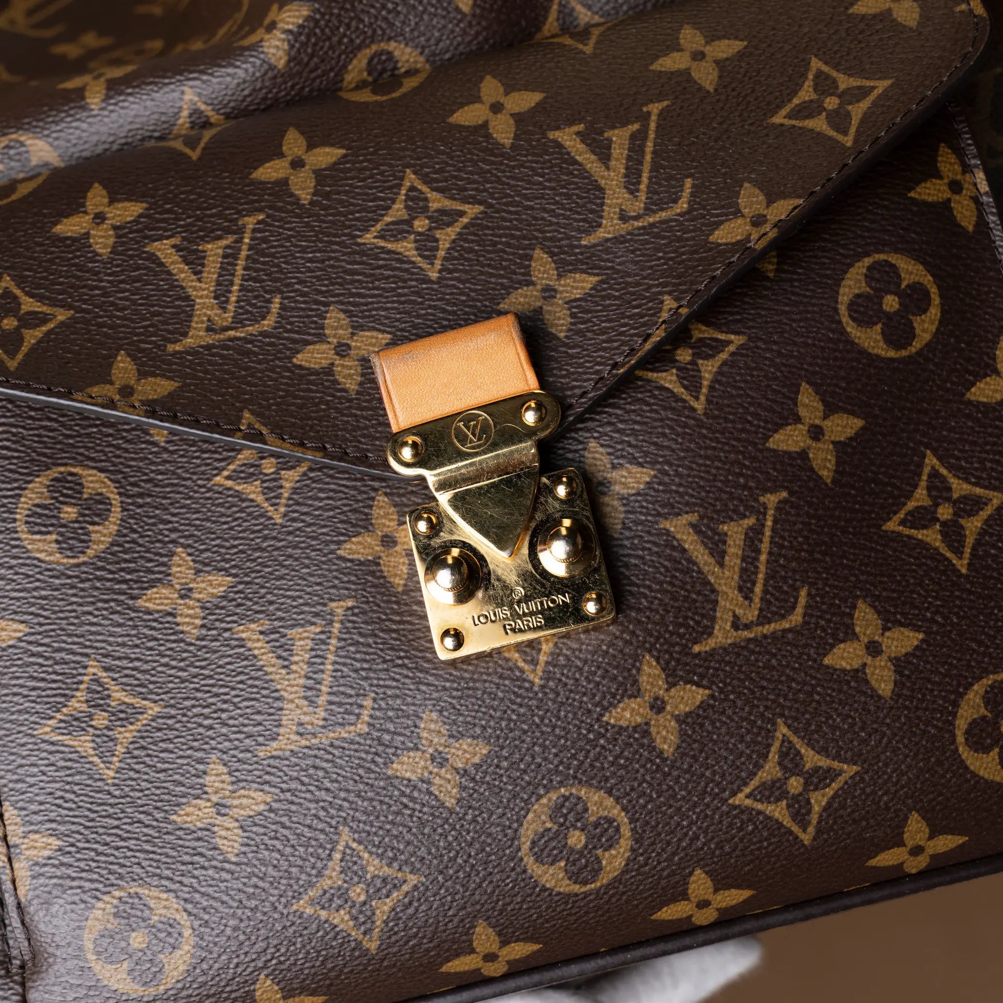 Louis Vuitton Metis Hobo Bag — Close-up Detail