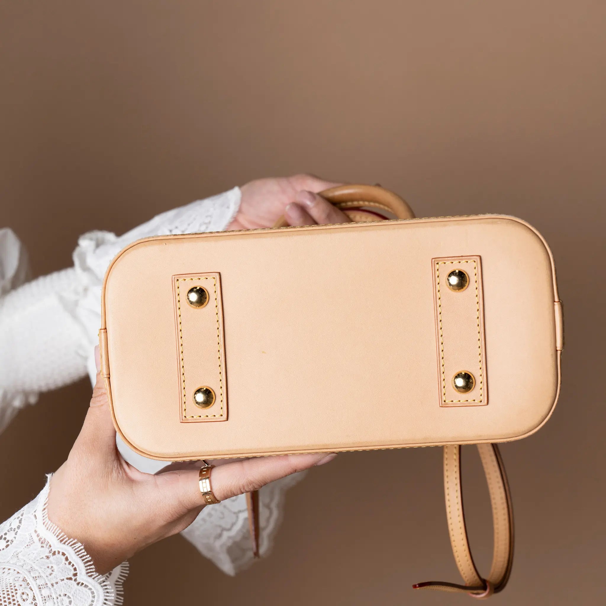 Louis Vuitton Monogram Alma BB — Front View