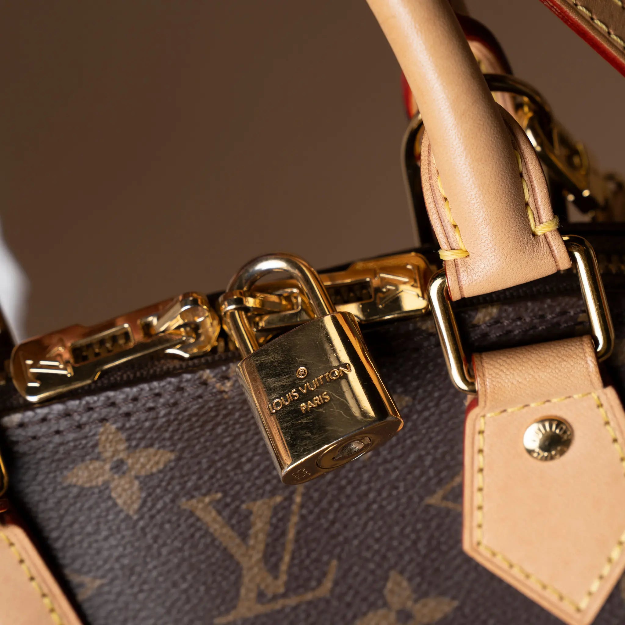 Louis Vuitton Monogram Alma BB — Close-up Detail