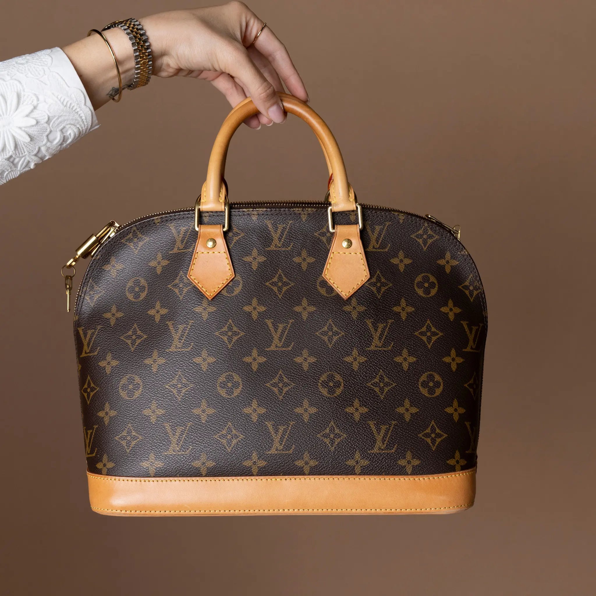 Louis Vuitton Monogram Alma PM — Back View