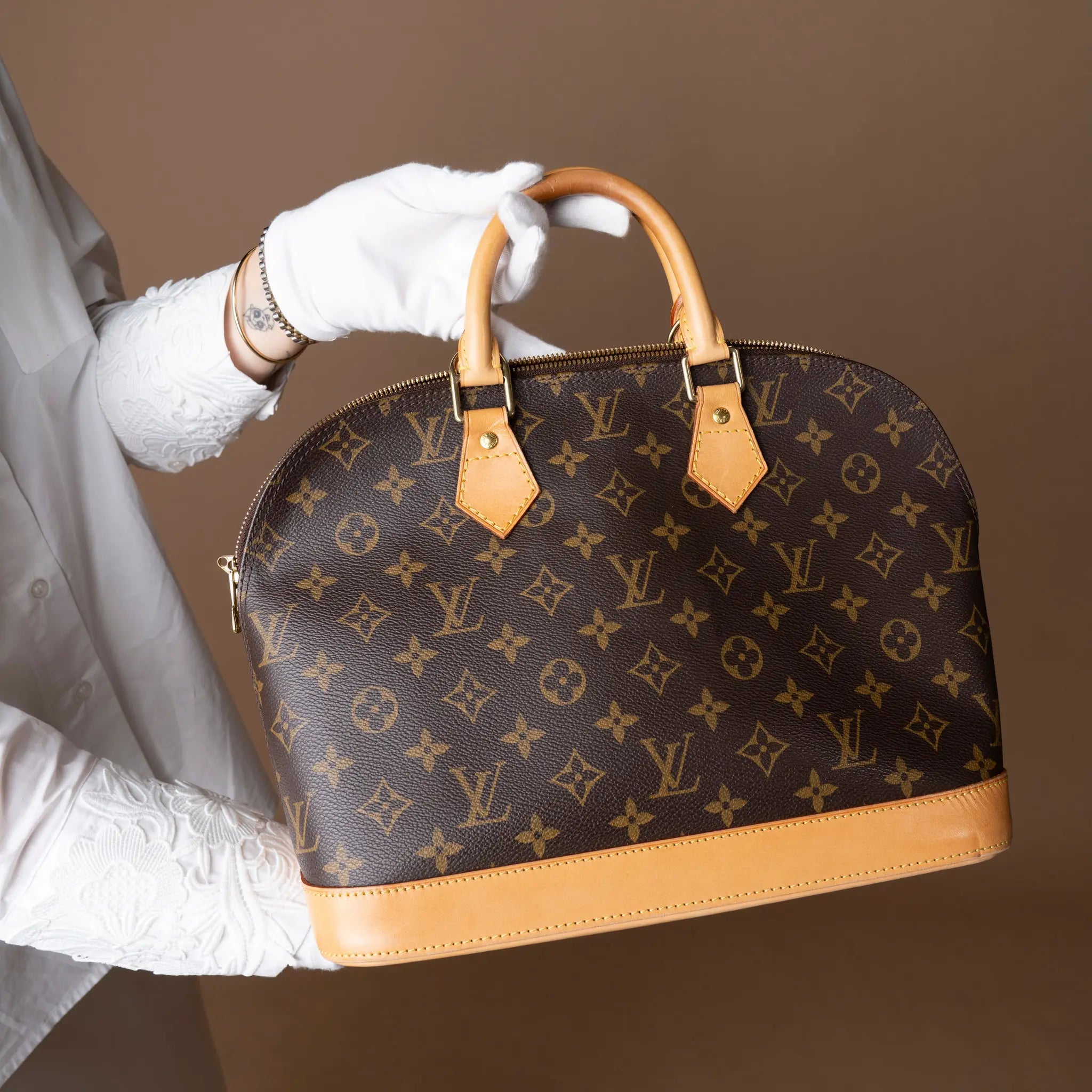 Louis Vuitton Monogram Alma PM — Side Profile