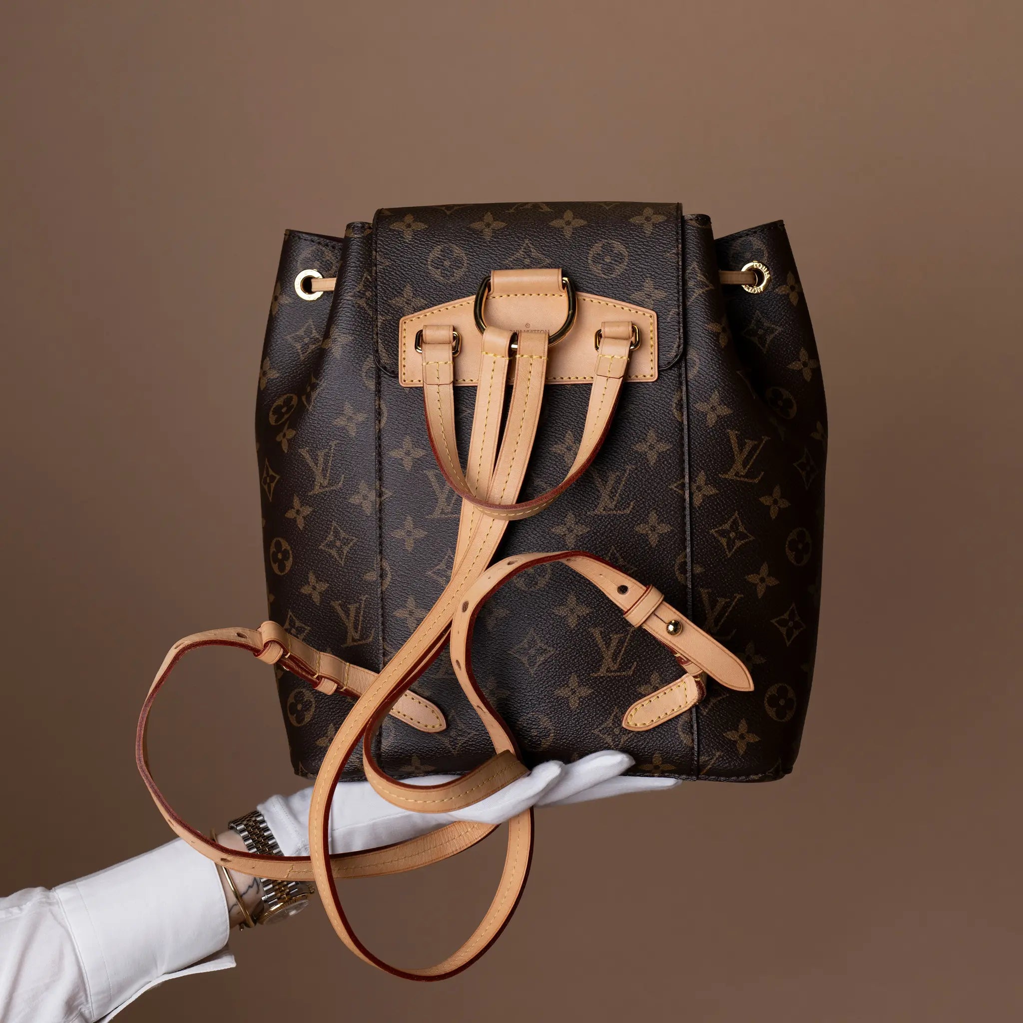 Louis Vuitton Monogram Backpack — Back View