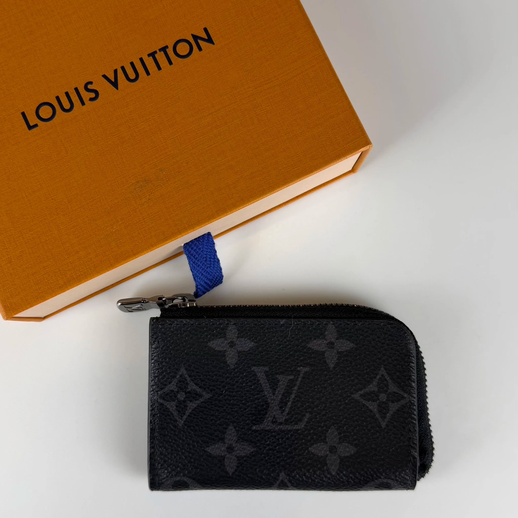Louis Vuitton Monogram Eclipse Zippy Coin Purse