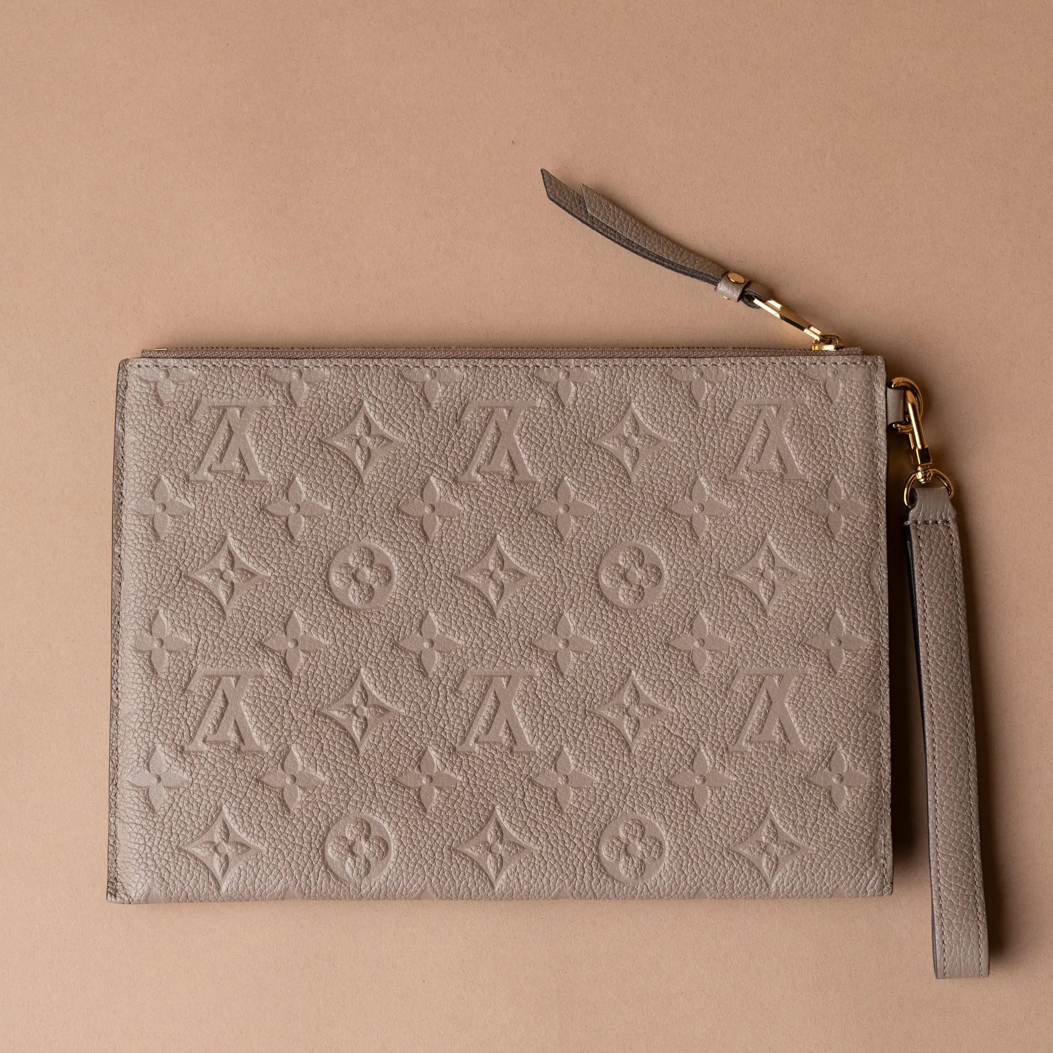 Louis Vuitton Monogram Empreinte Daily Pouch — Back View