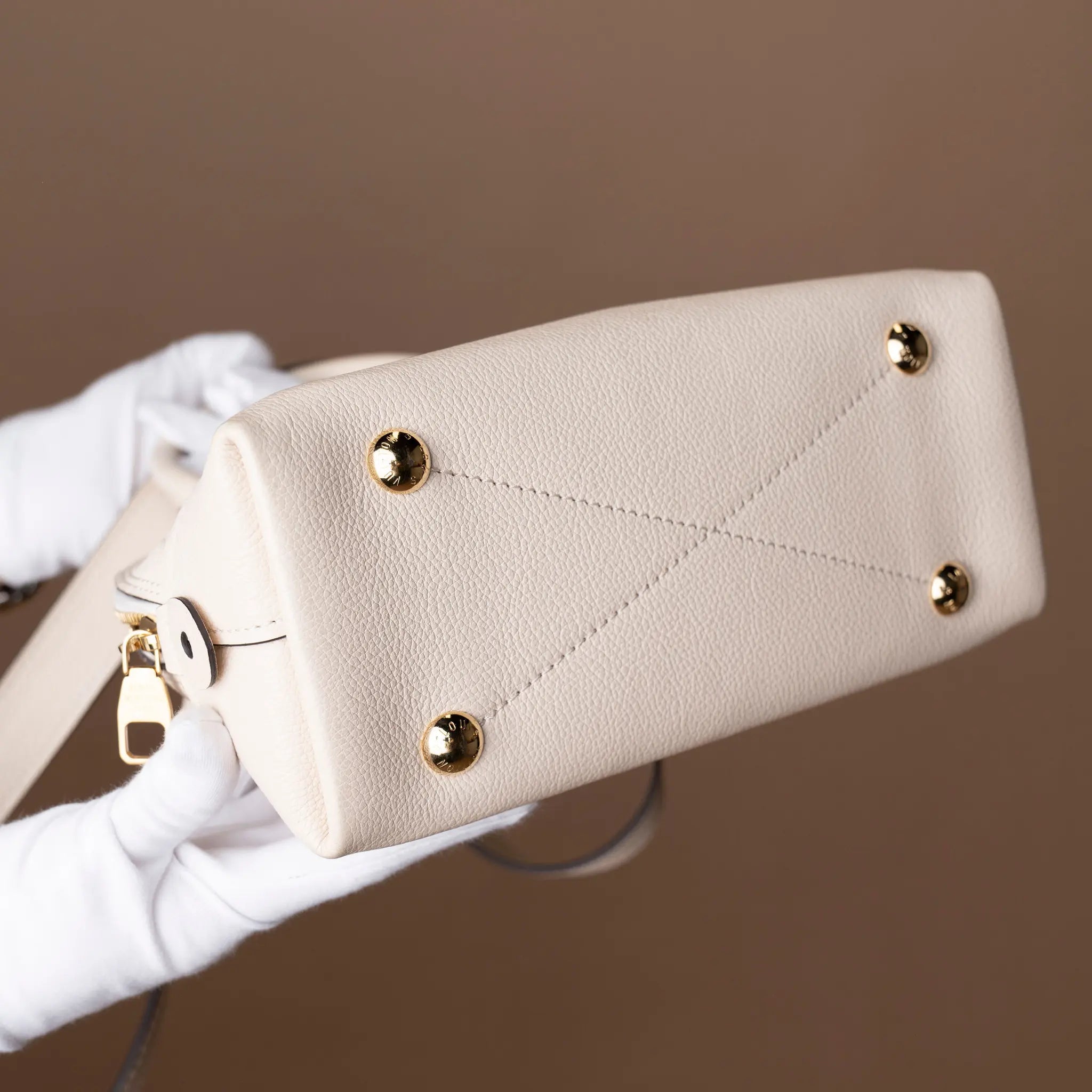 Louis Vuitton Monogram Empreinte Neo Alma BB — Back View