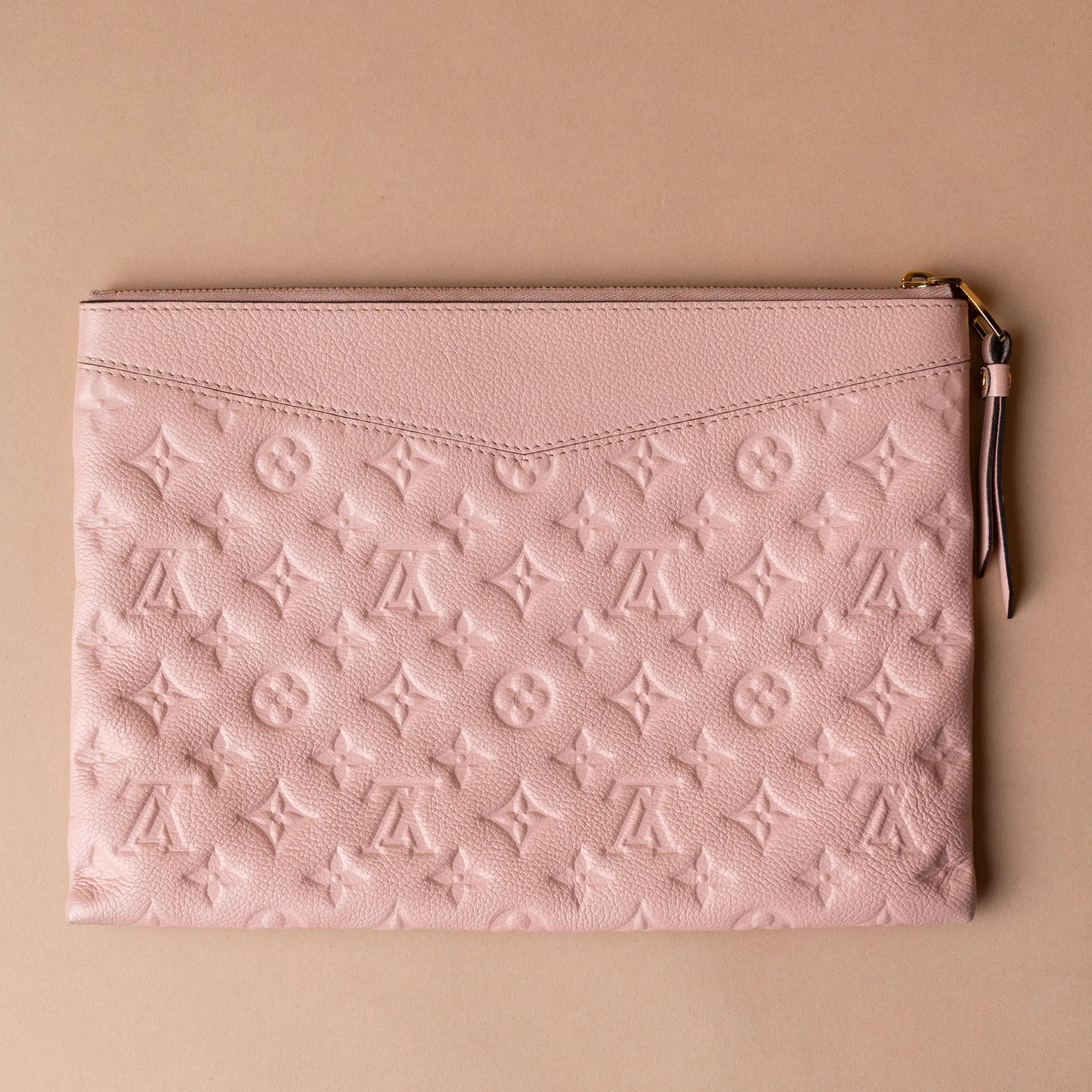 Louis Vuitton Monogram Empreinte Pochette Melanie MM — Side Profile