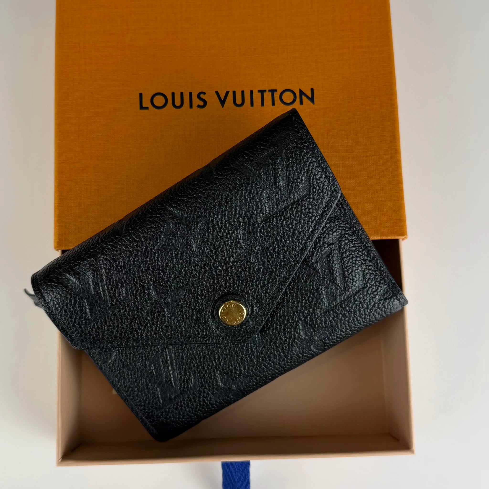 Louis Vuitton Monogram Empreinte Victorine Wallet