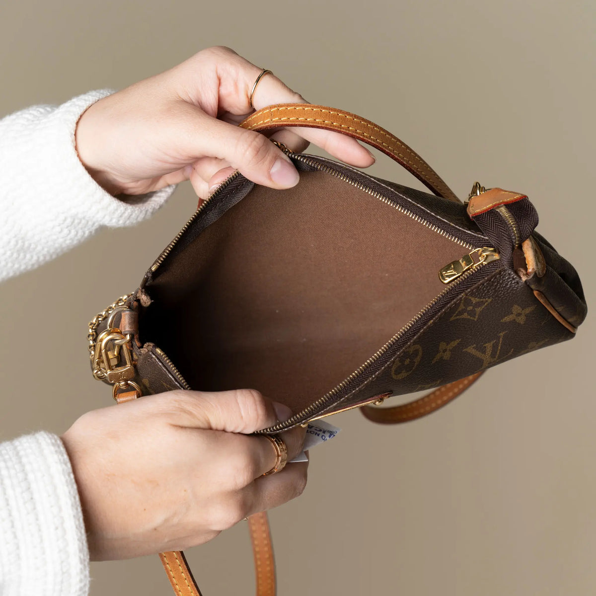 Louis Vuitton Monogram Eva — Front View