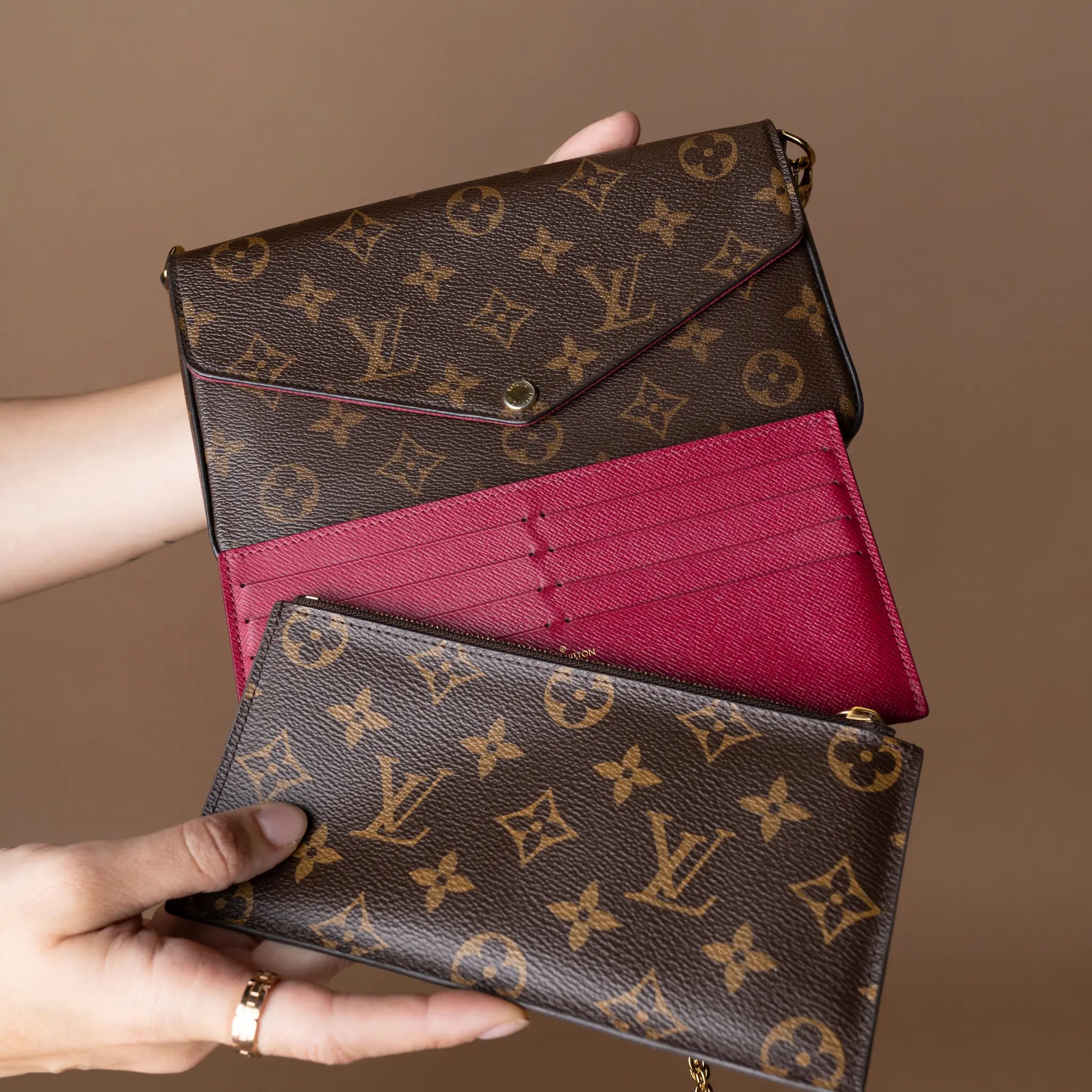 Louis Vuitton Monogram Felicie — Back View