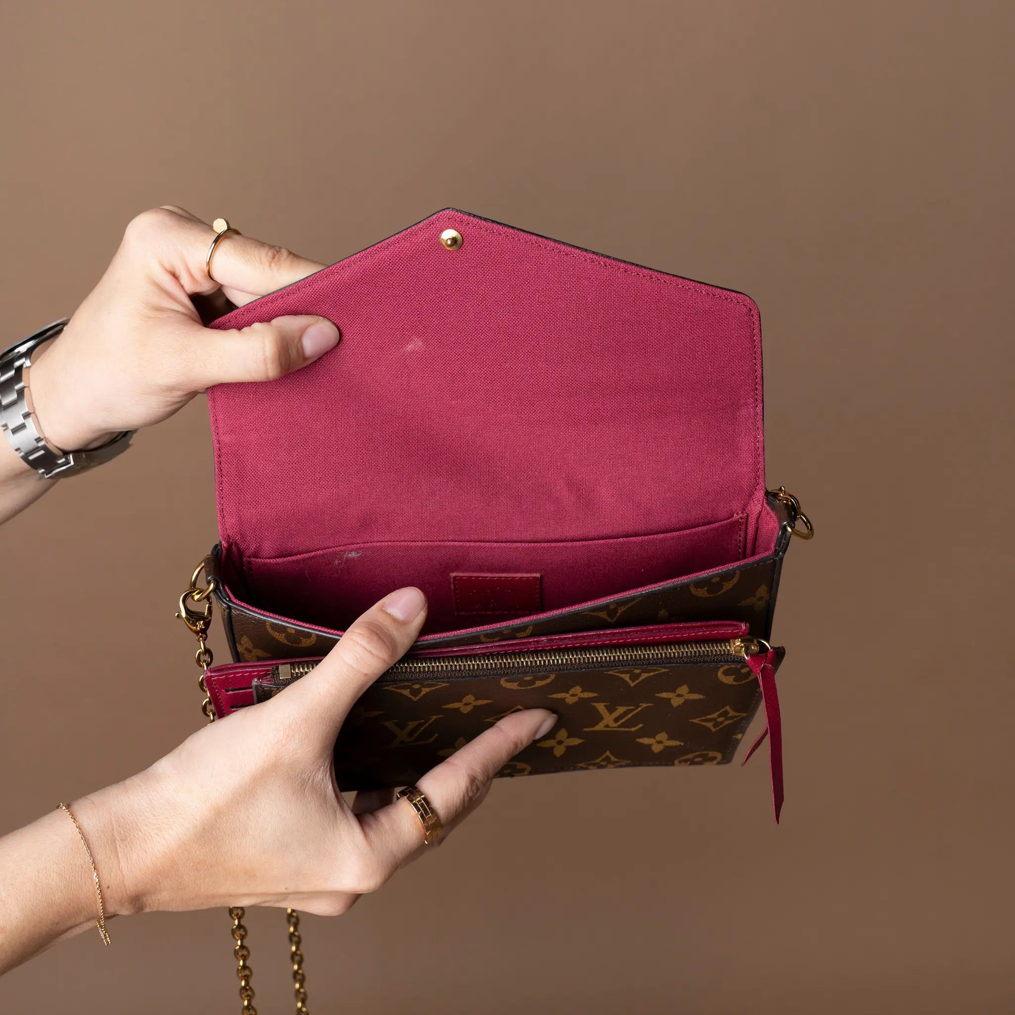Louis Vuitton Monogram Felicie — Side Profile