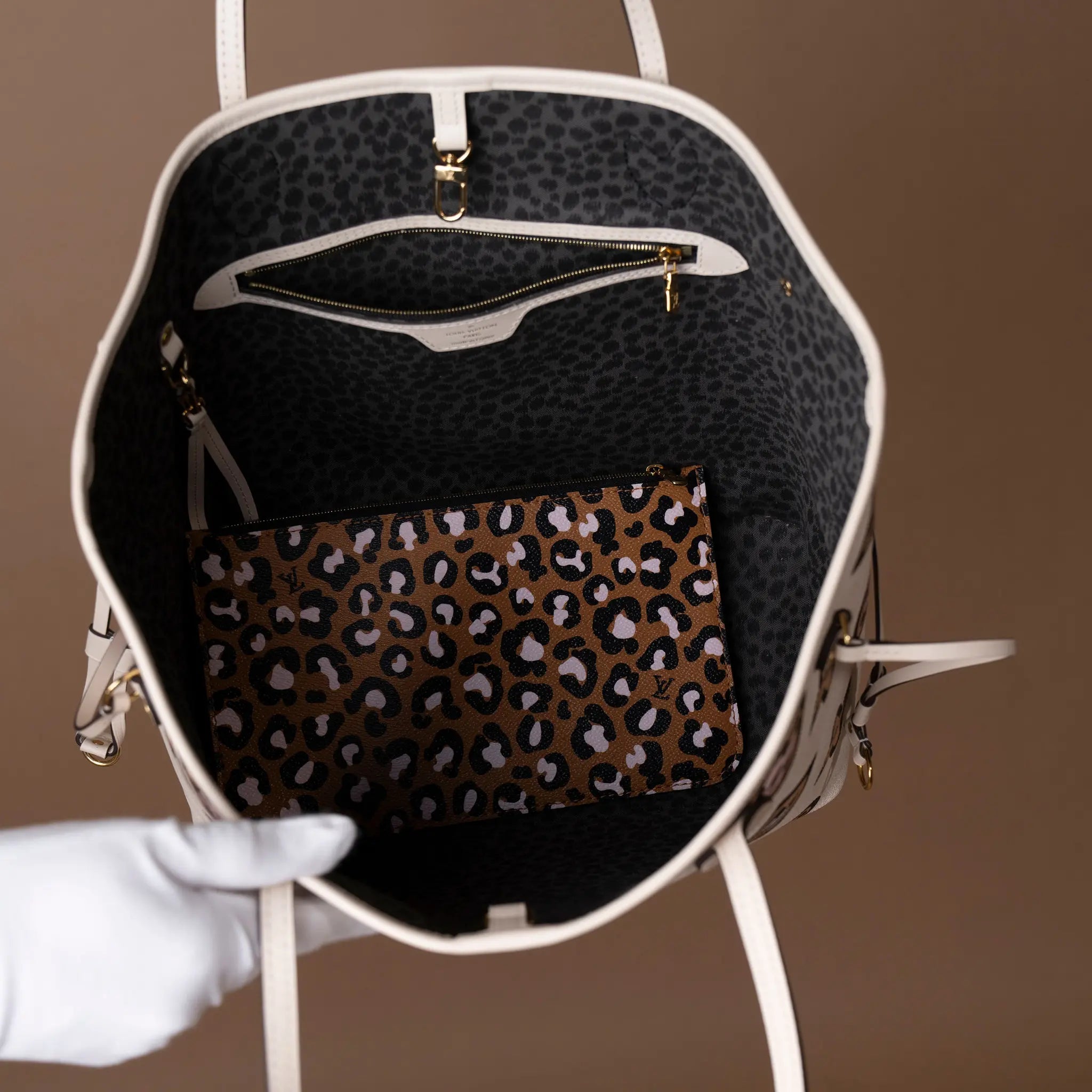 Louis Vuitton Monogram Gian By The Pool Neverfull MM — Front View