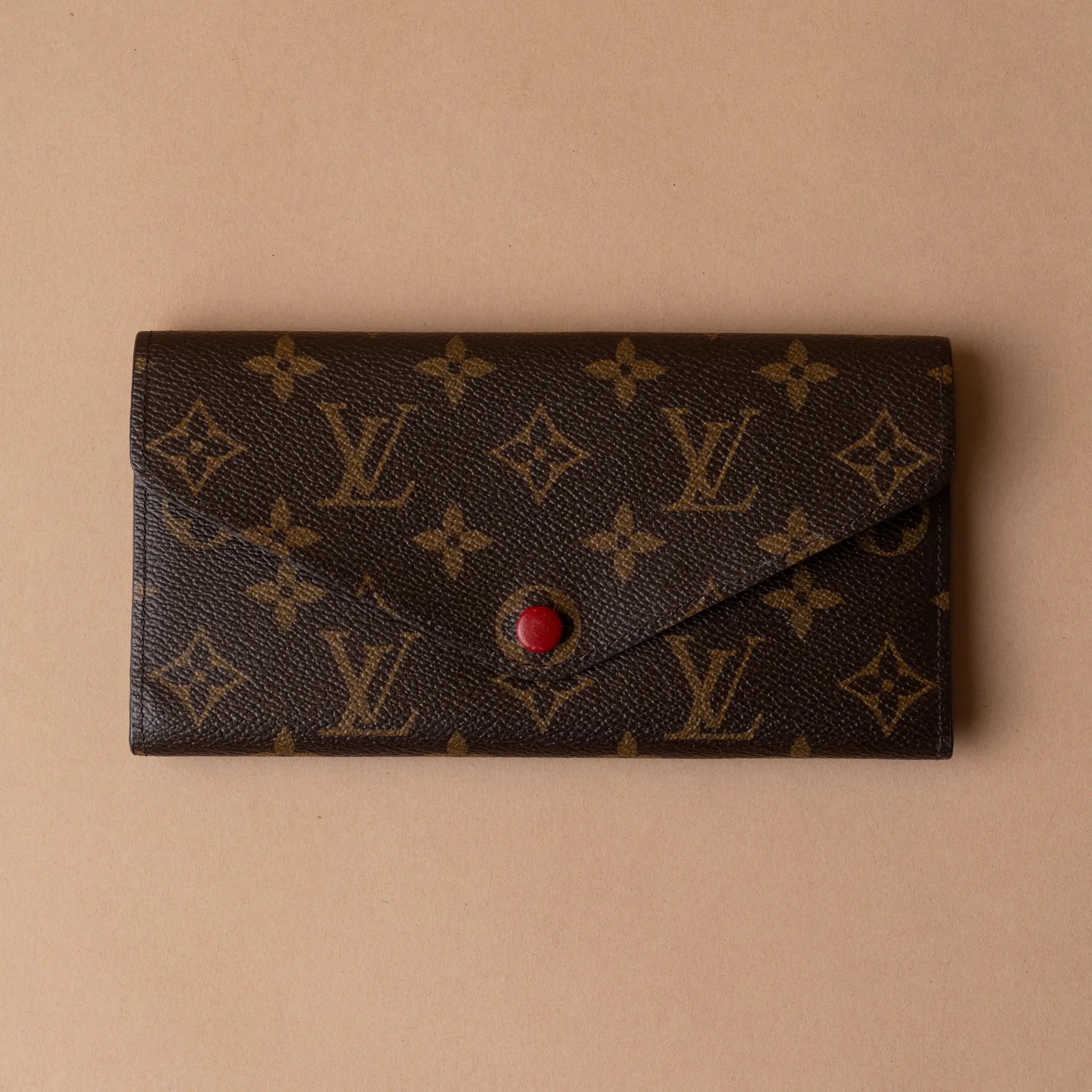 Louis Vuitton Monogram Josephine Long Wallet — Front View