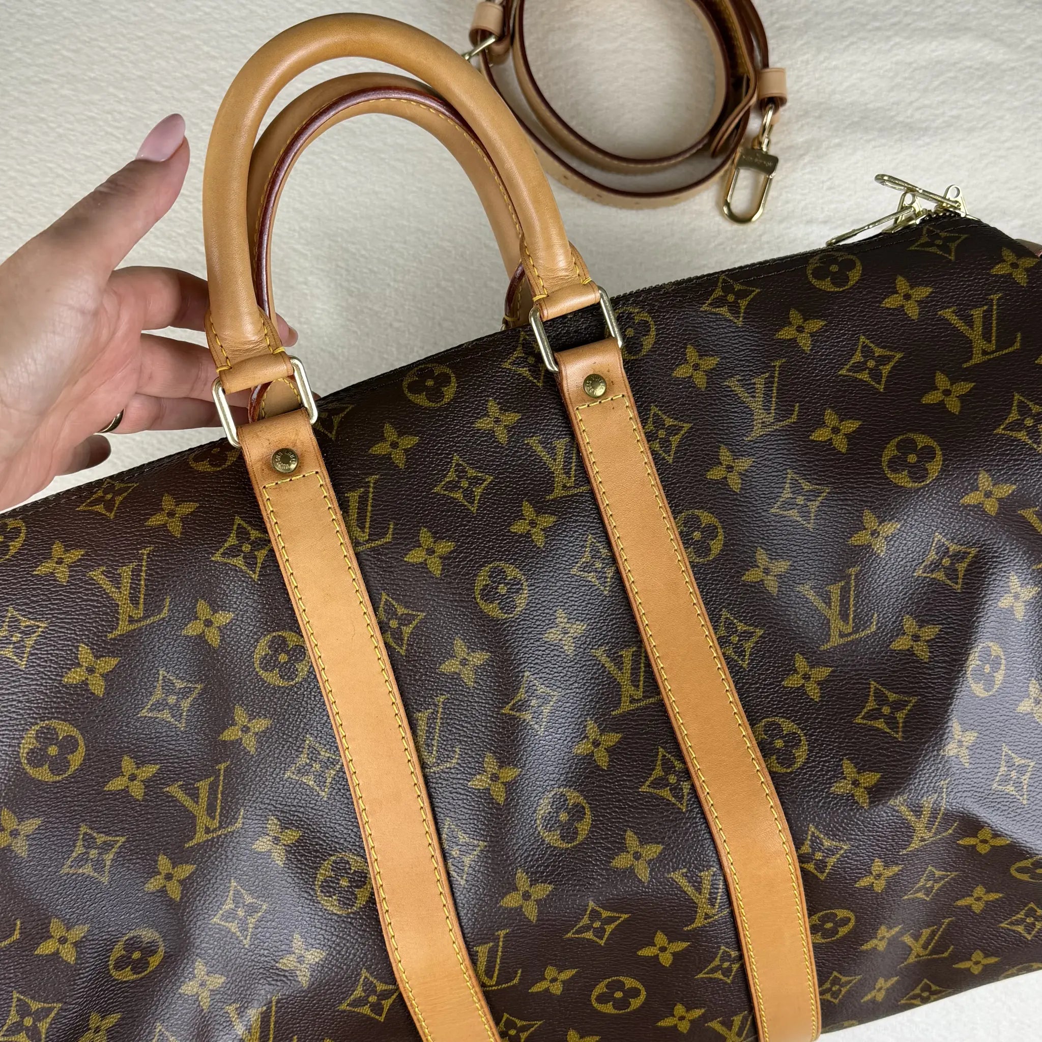 Louis Vuitton Monogram Keepall Bandouliere 45