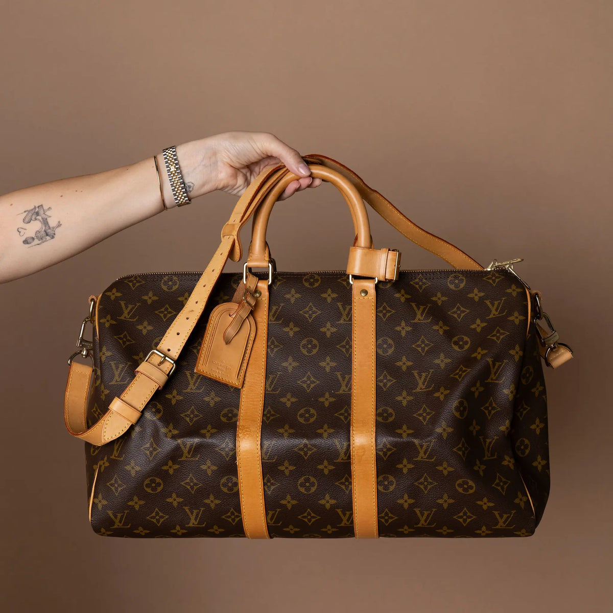Louis Vuitton Monogram Keepall Bandouliere 45 — Featured Image
