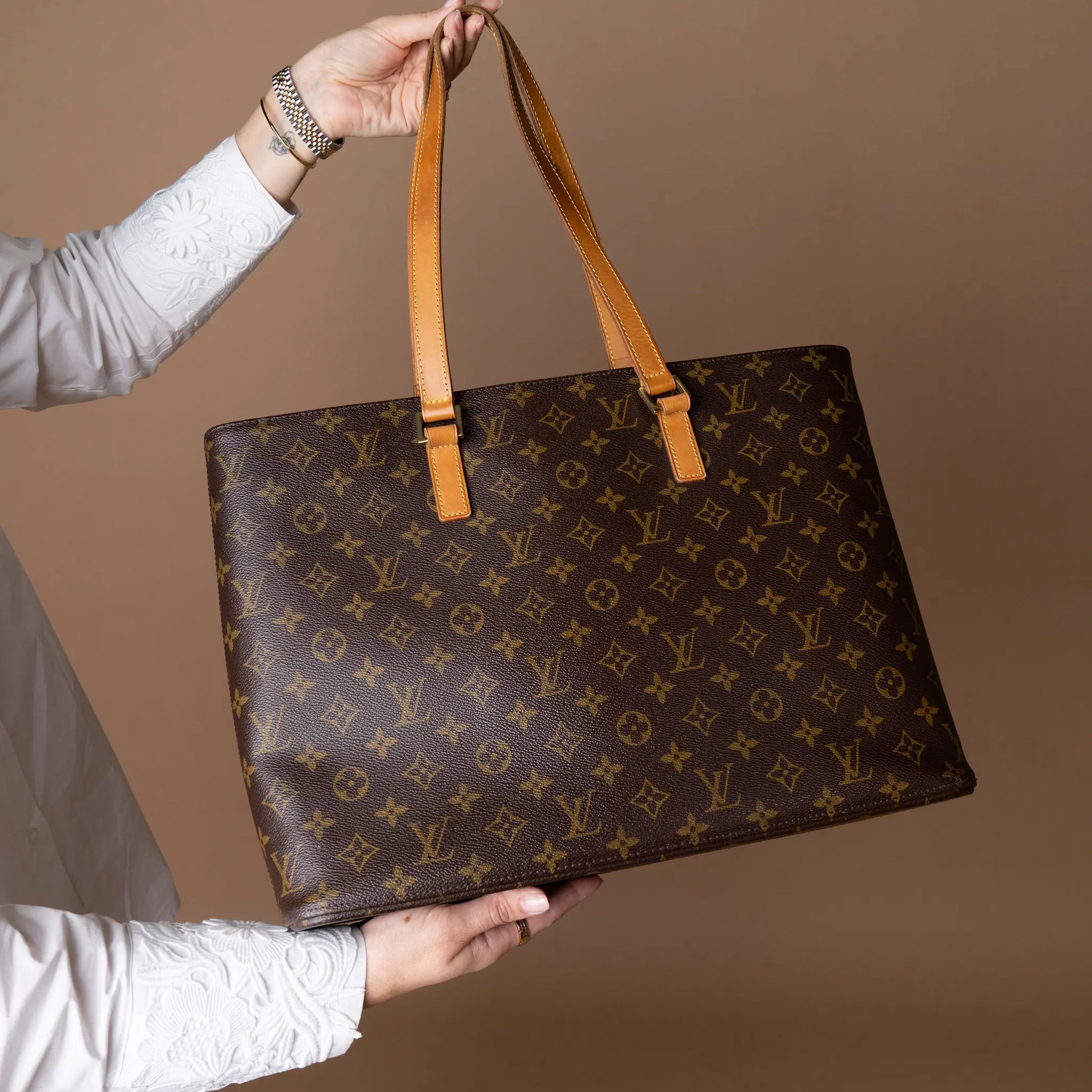 Louis Vuitton Monogram Luco — Front View