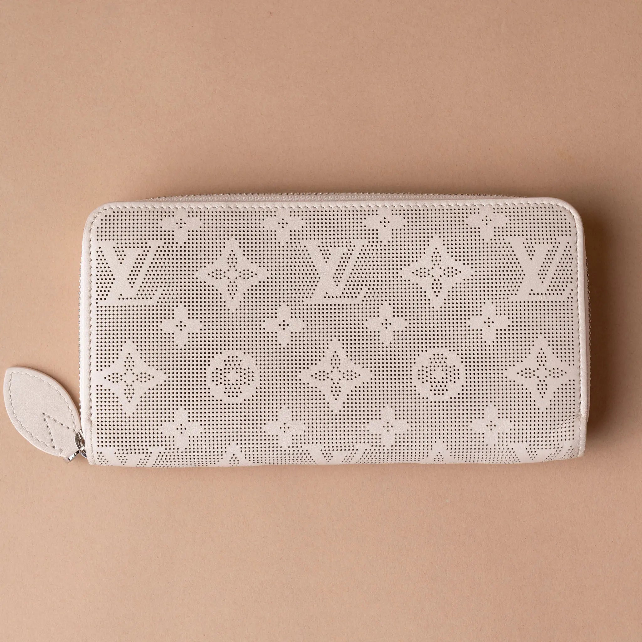 Louis Vuitton Monogram Mahina Reverse Zippy Wallet — Back View