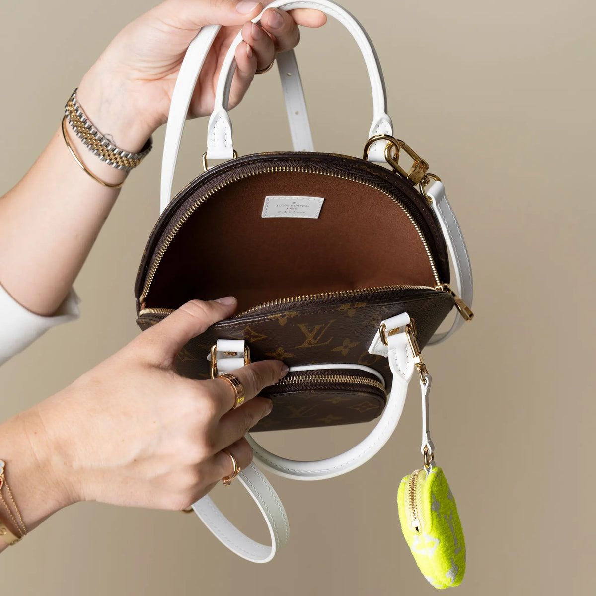 Louis Vuitton Monogram Match Ellipse BB — Side Profile