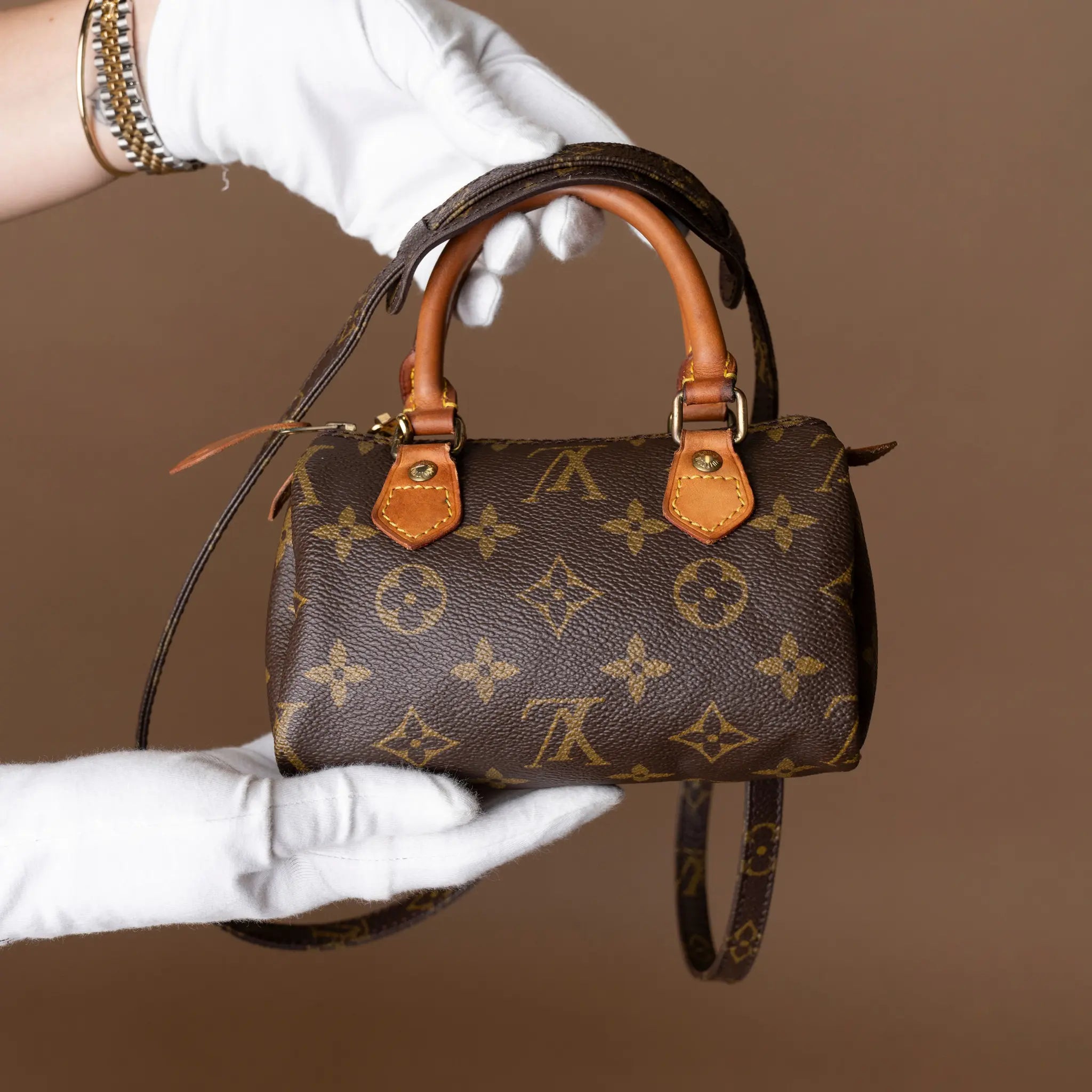 Louis Vuitton Monogram Mini Speedy HL — Front View