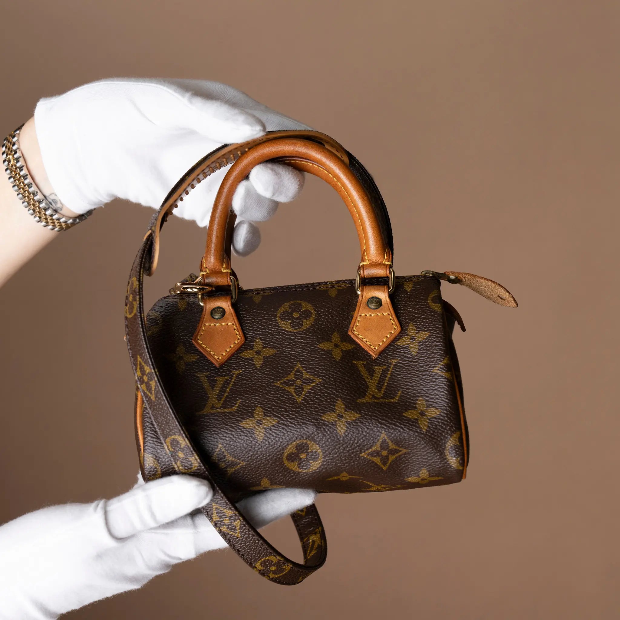 Louis Vuitton Monogram Mini Speedy HL — Front View