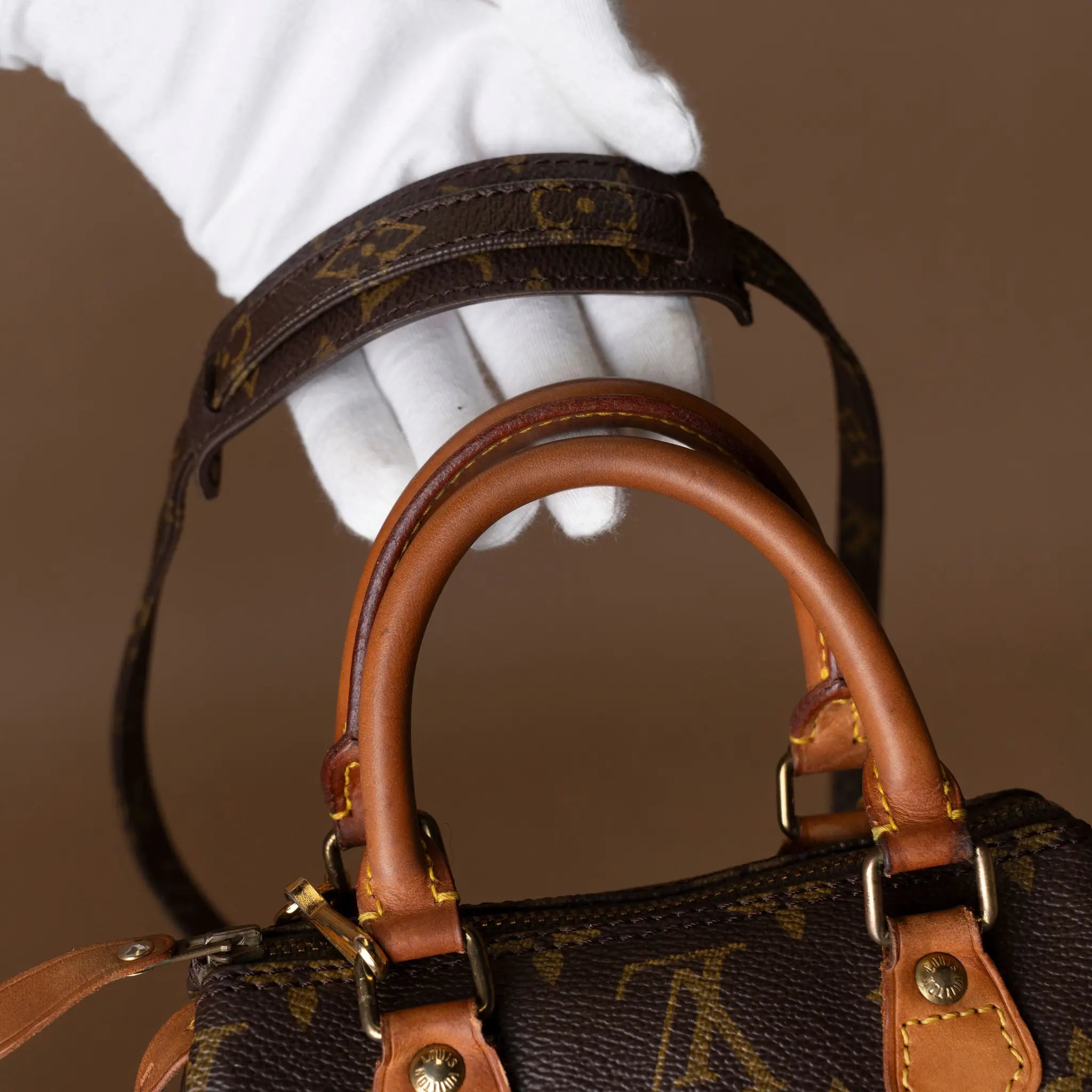 Louis Vuitton Monogram Mini Speedy HL — Side Profile